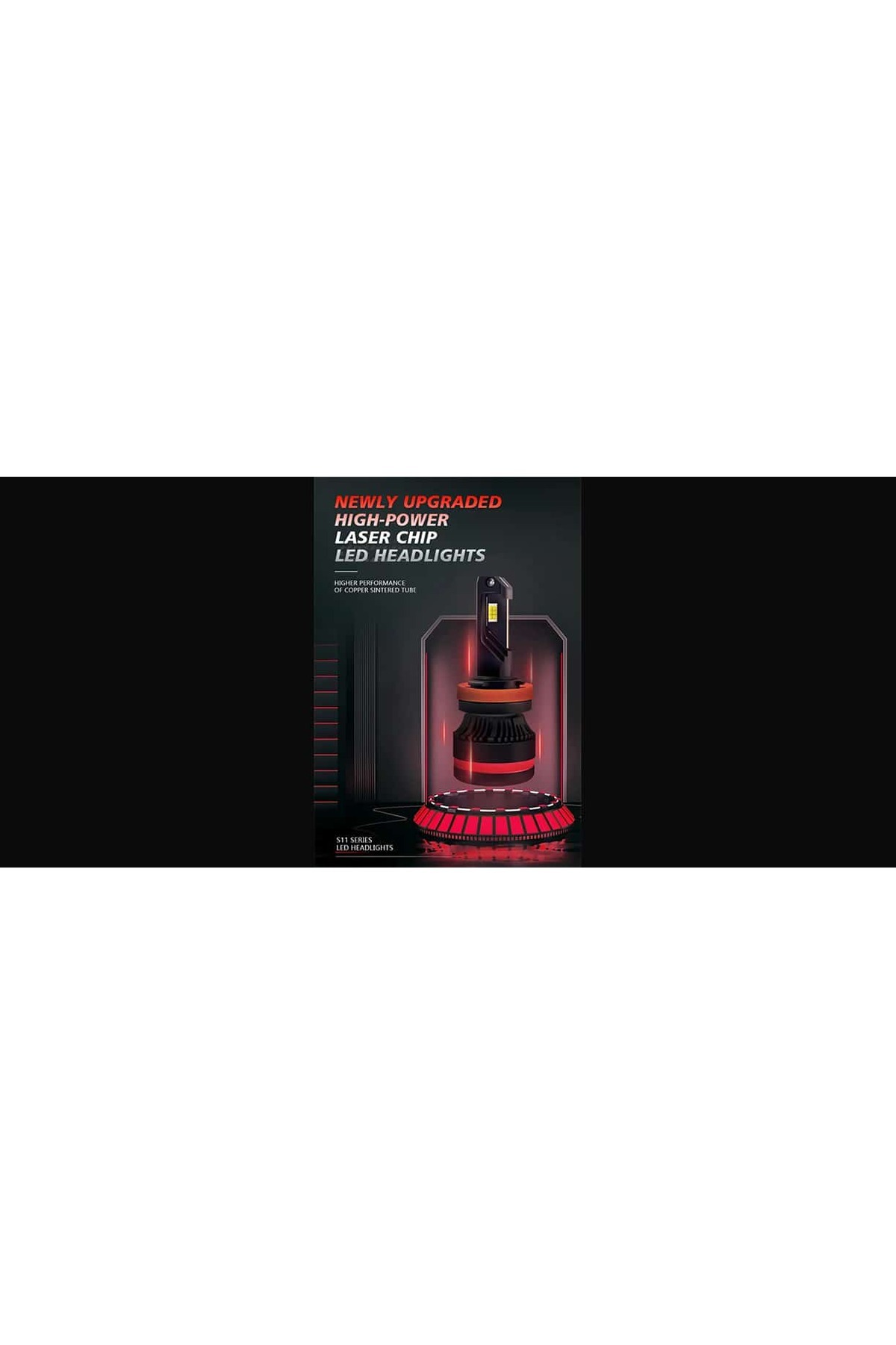 AUTOREY-Set de 2 becuri LED auto H4 55w/bec 20000 lumeni 6500K AUTO 12-24 volți CSP Canbus 7