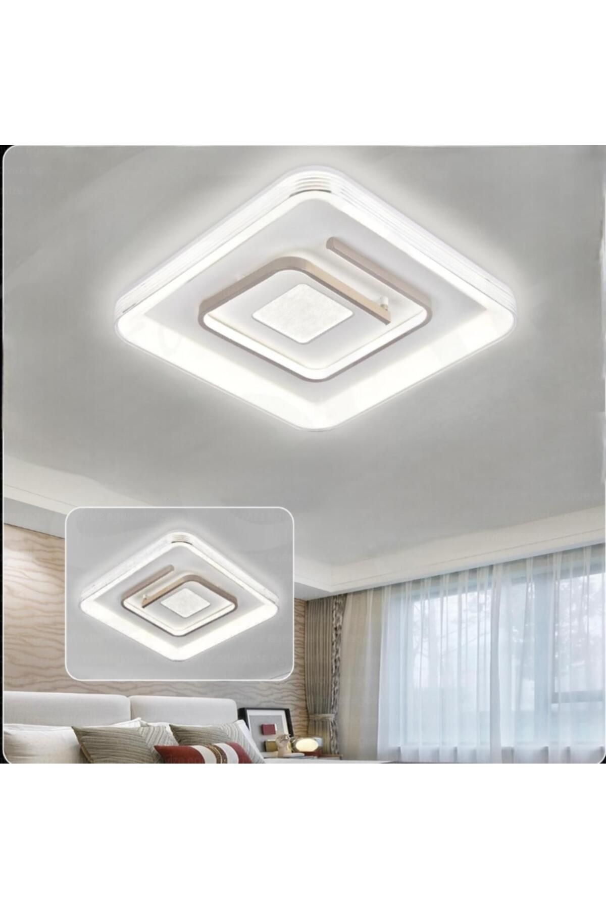Lucent Avize Lucent Kare Tasarım Şık Ledli Avize