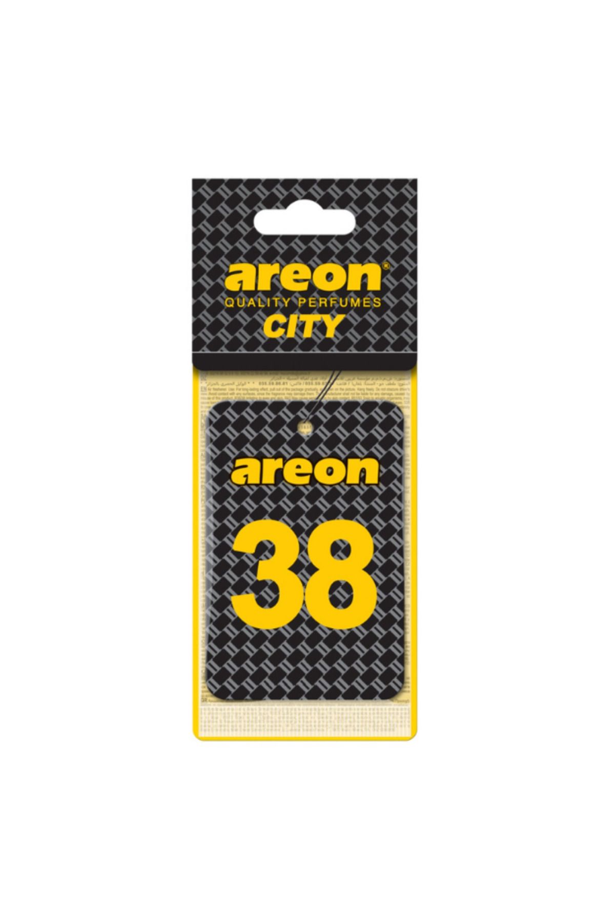 Areon City Vanilla Black 38 Oto Araç Kokusu