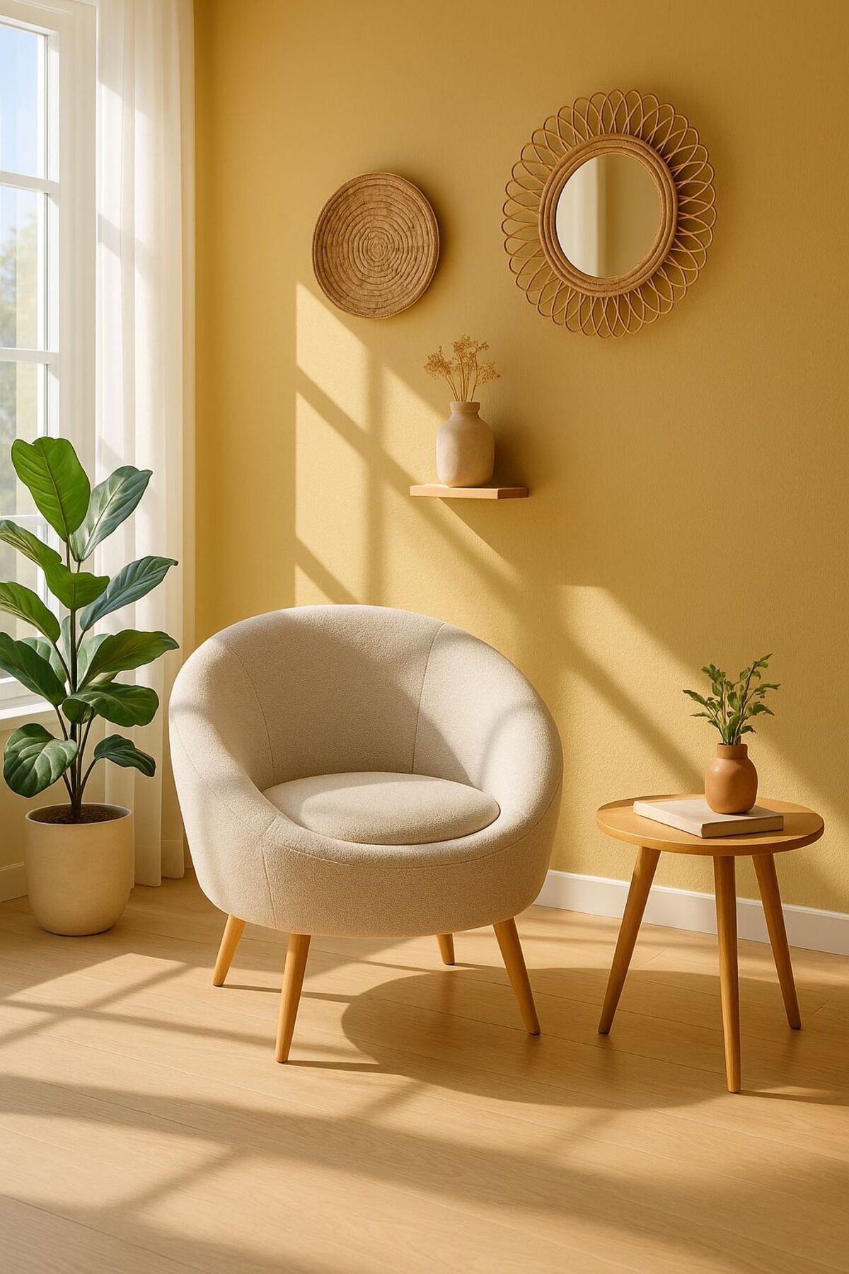 WEBPANYA Çay Seti Tekli Koltuk Berjer (SALON, BALKON, OFİS) ZİGON SEHPA HEDİYELİ