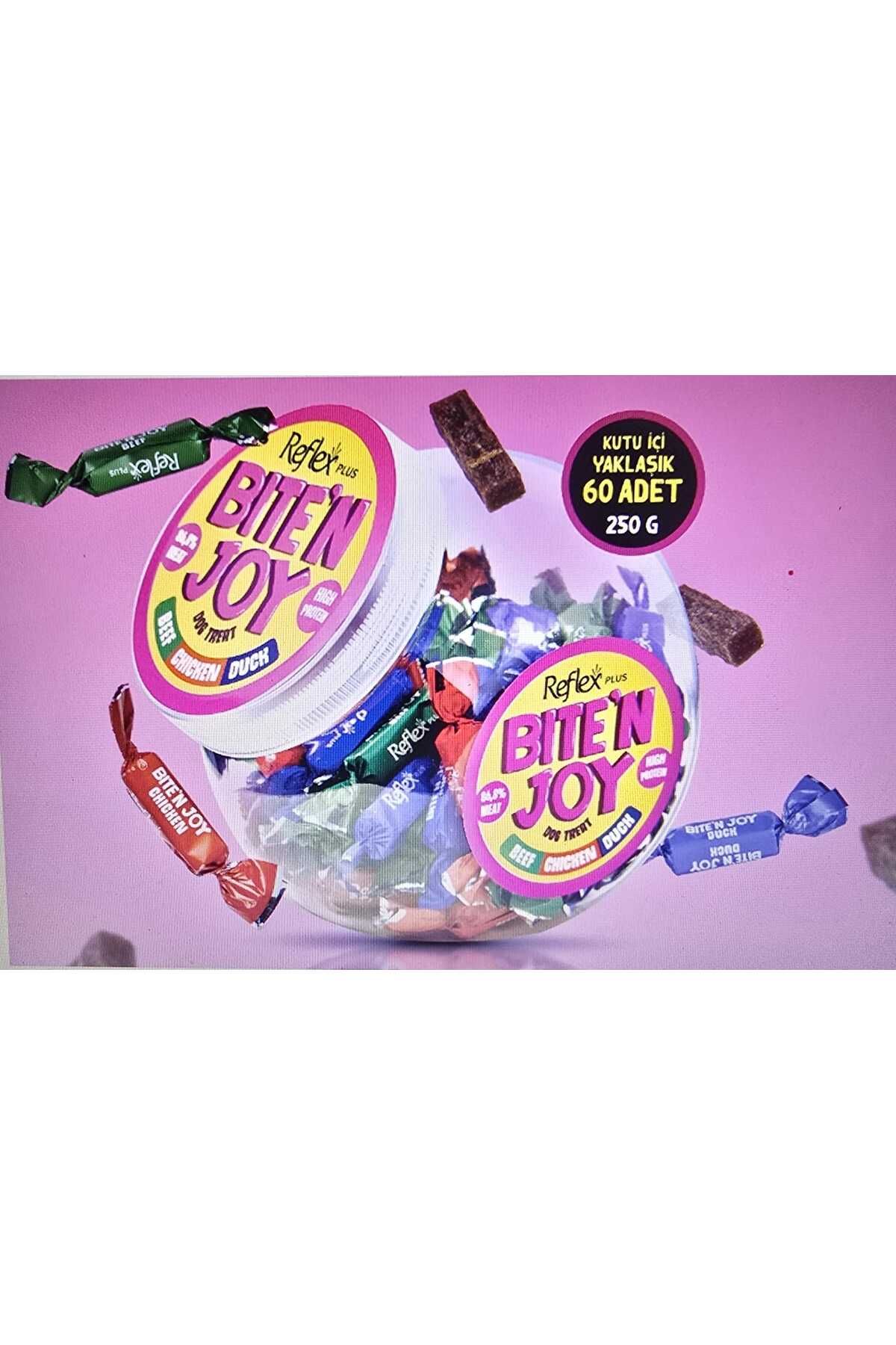 Reflex plus bite'n joy dana&tavuk&ördek köpek ödülü 60adet