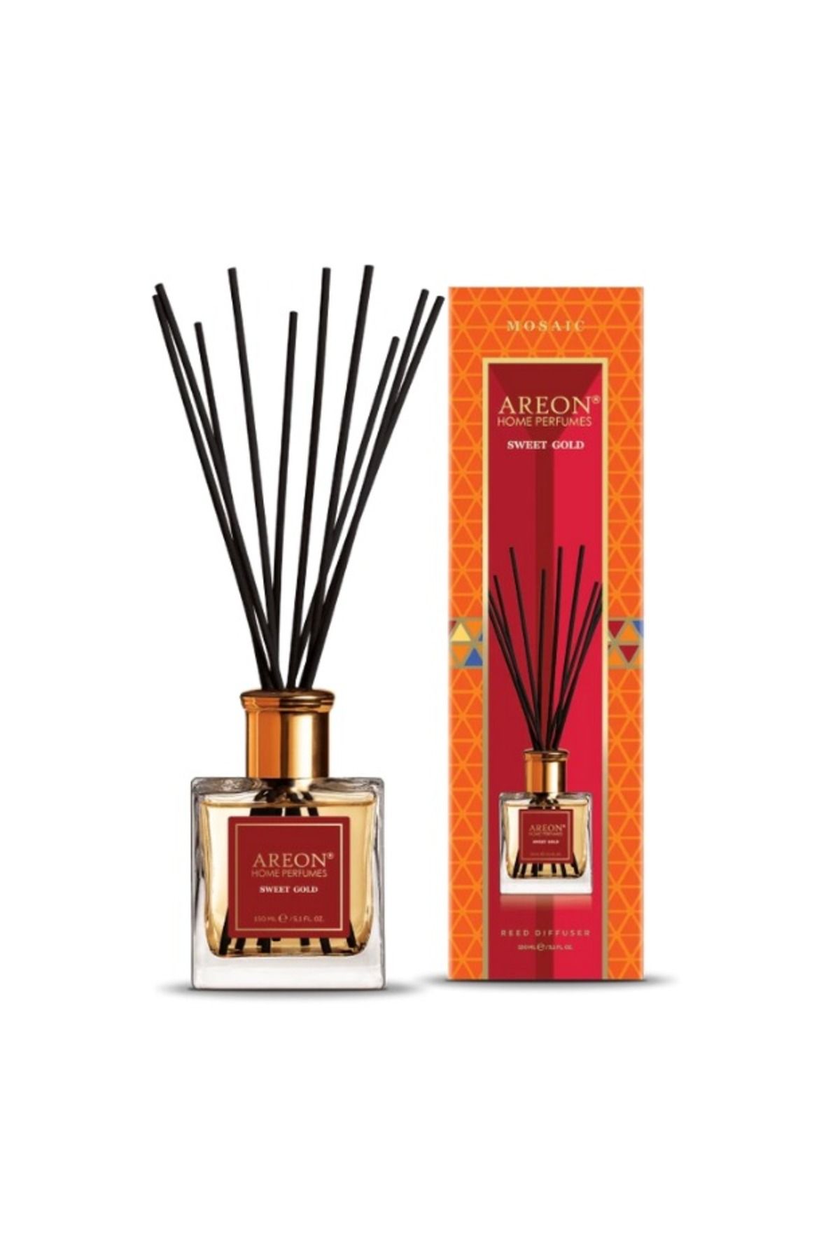 Areon Mosaic Sweet Gold 150 Ml Bambu Çubuklu Oda Kokusu