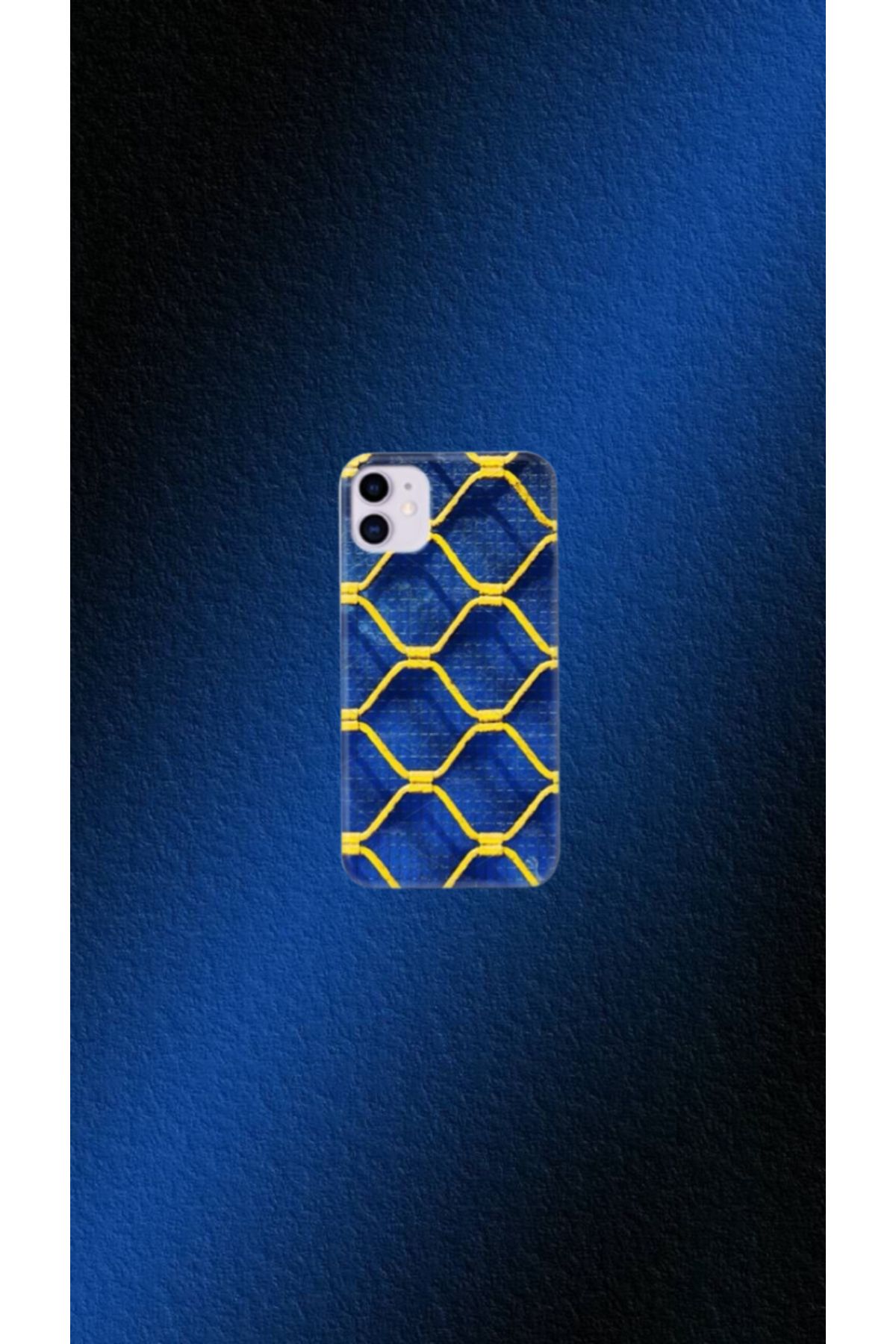 cover shopp Sarı-Lacivert Desenli Kılıf Tasarımı-4 IP 11