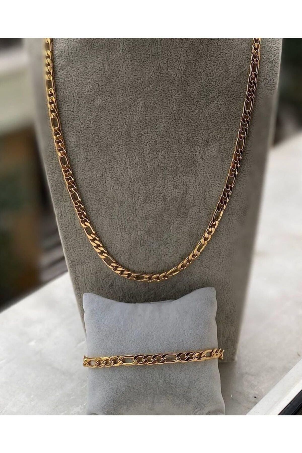 JEWELRY Kadın Altın Kaplama Zincir Kolye
