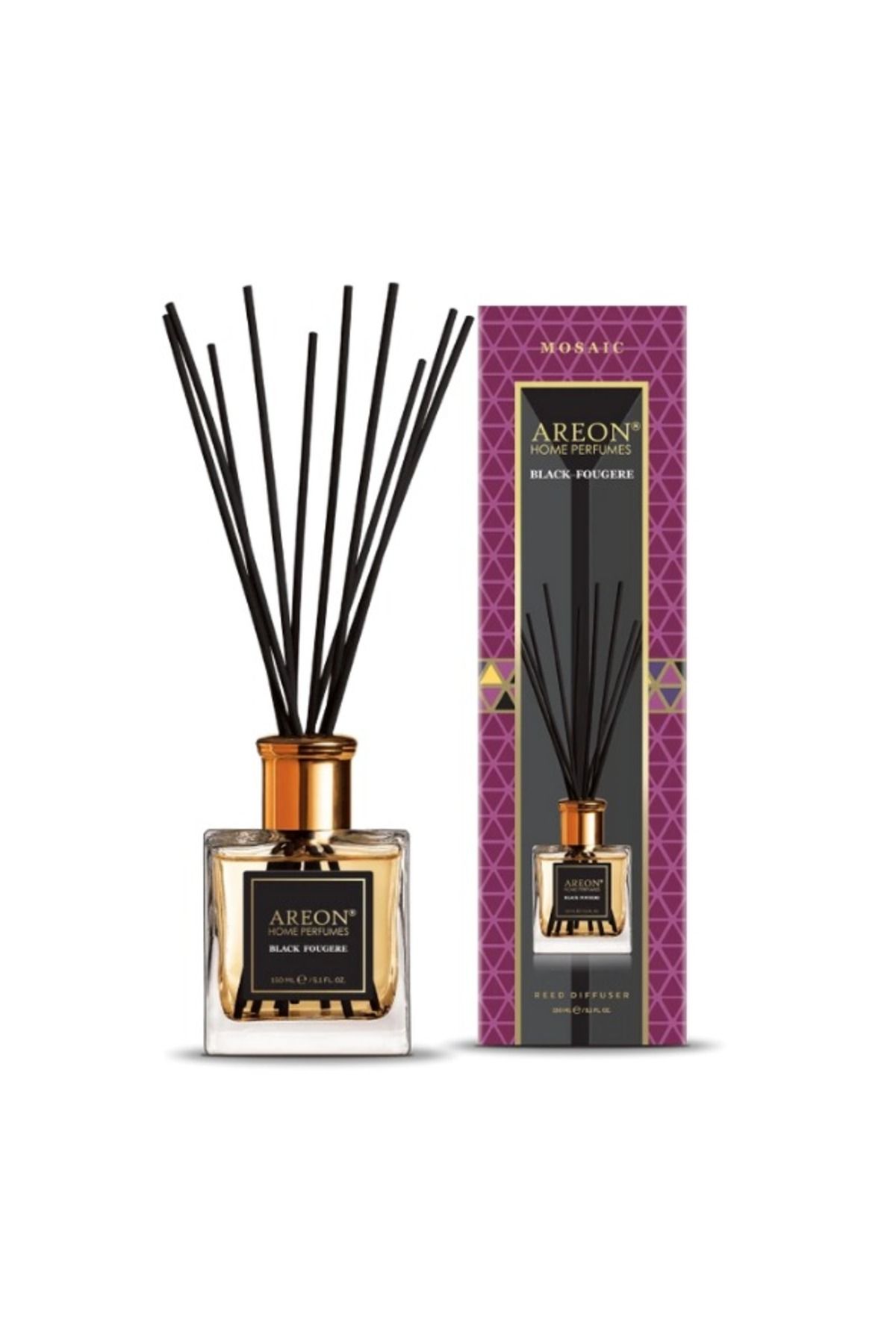Areon Mosaic Black Fougere 150 Ml Bambu Çubuklu Oda Kokusu