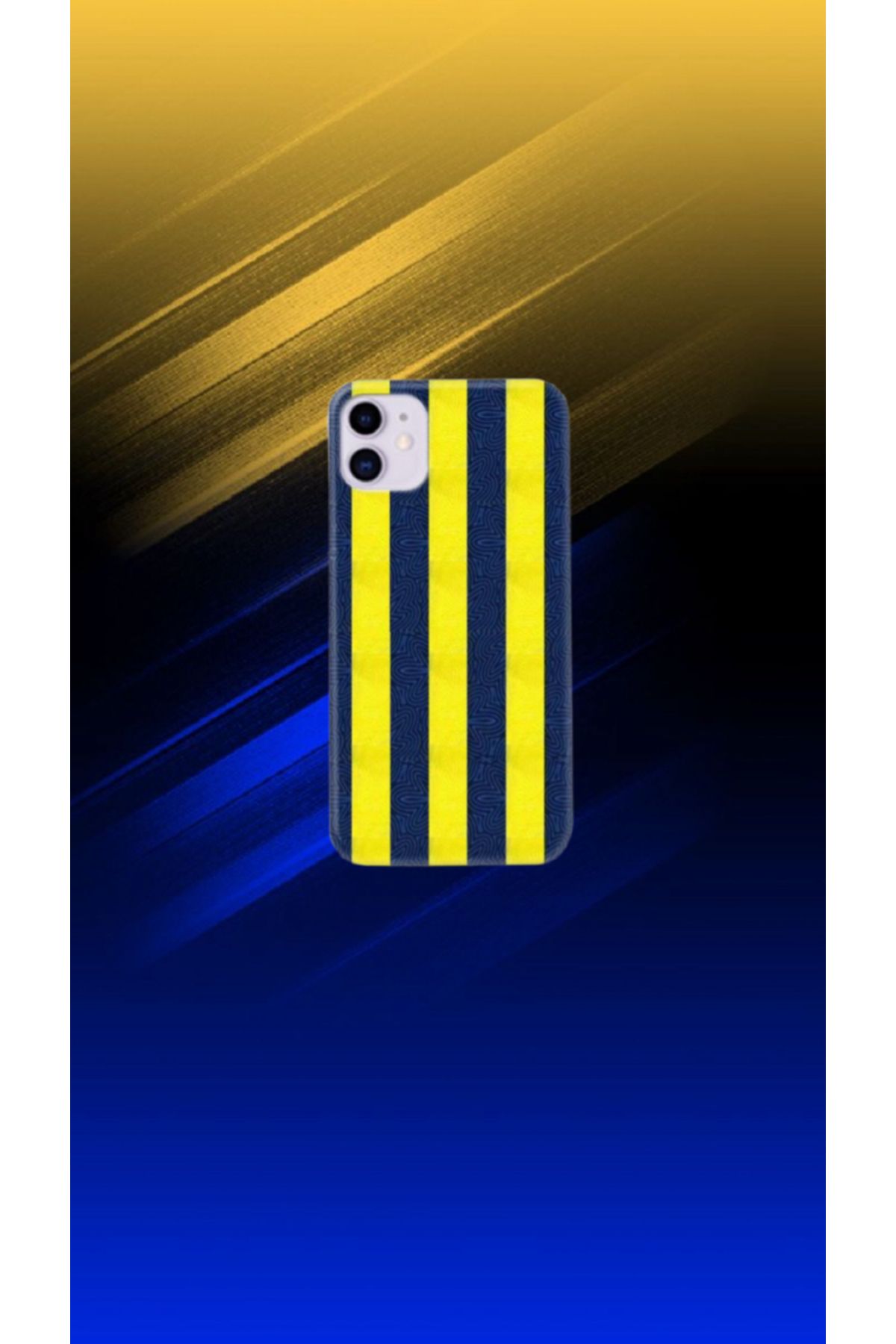 cover shopp Sarı-Lacivert Desenli Kılıf Tasarımı-6 IP 12
