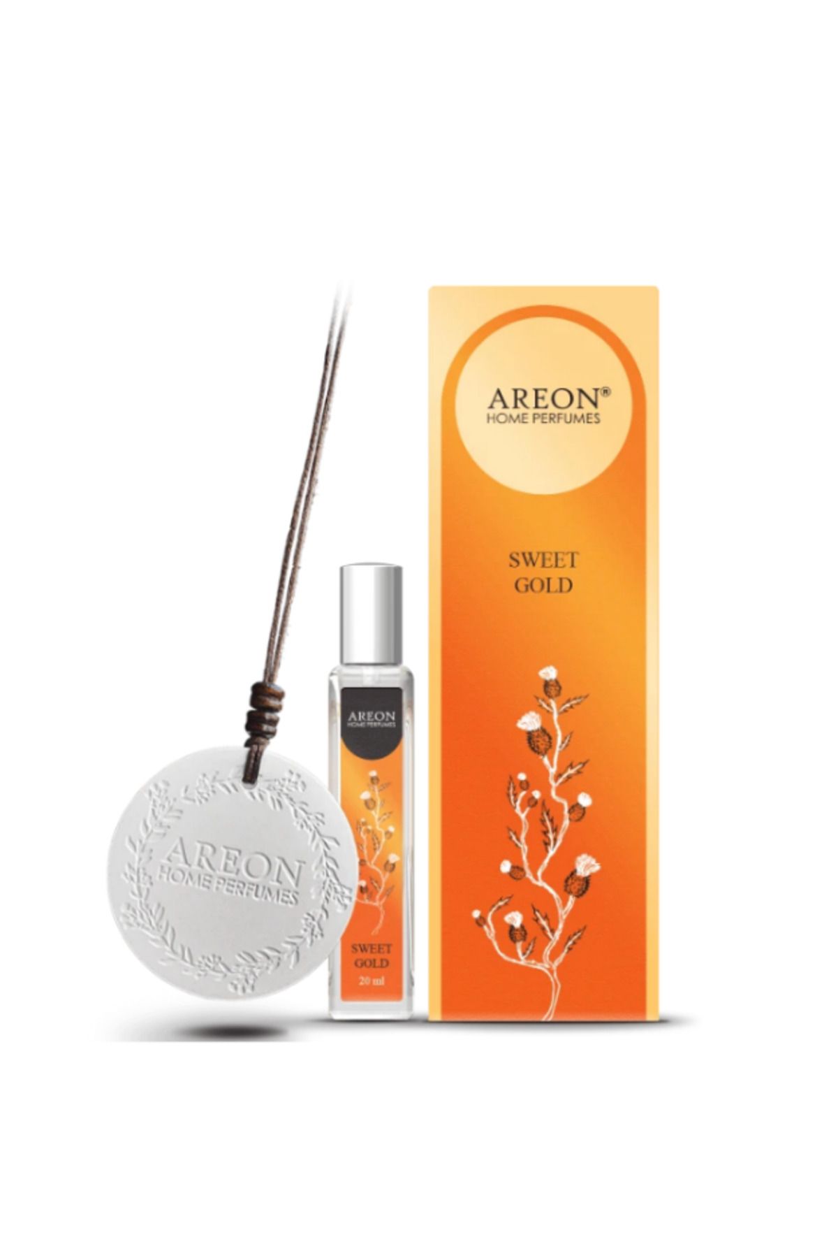 Areon Ceramic Disc 20 Ml Sweet Gold Dolap Ve Çekmece Kokusu