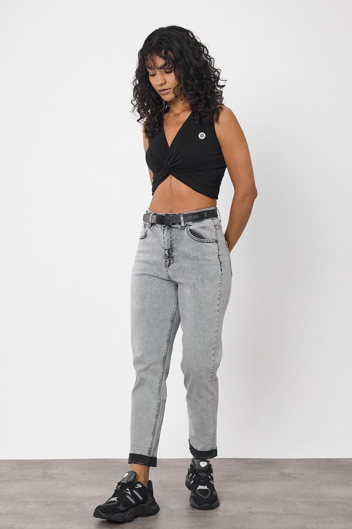Jijass Jeans Likralı BoyFrend Kot Pantolon