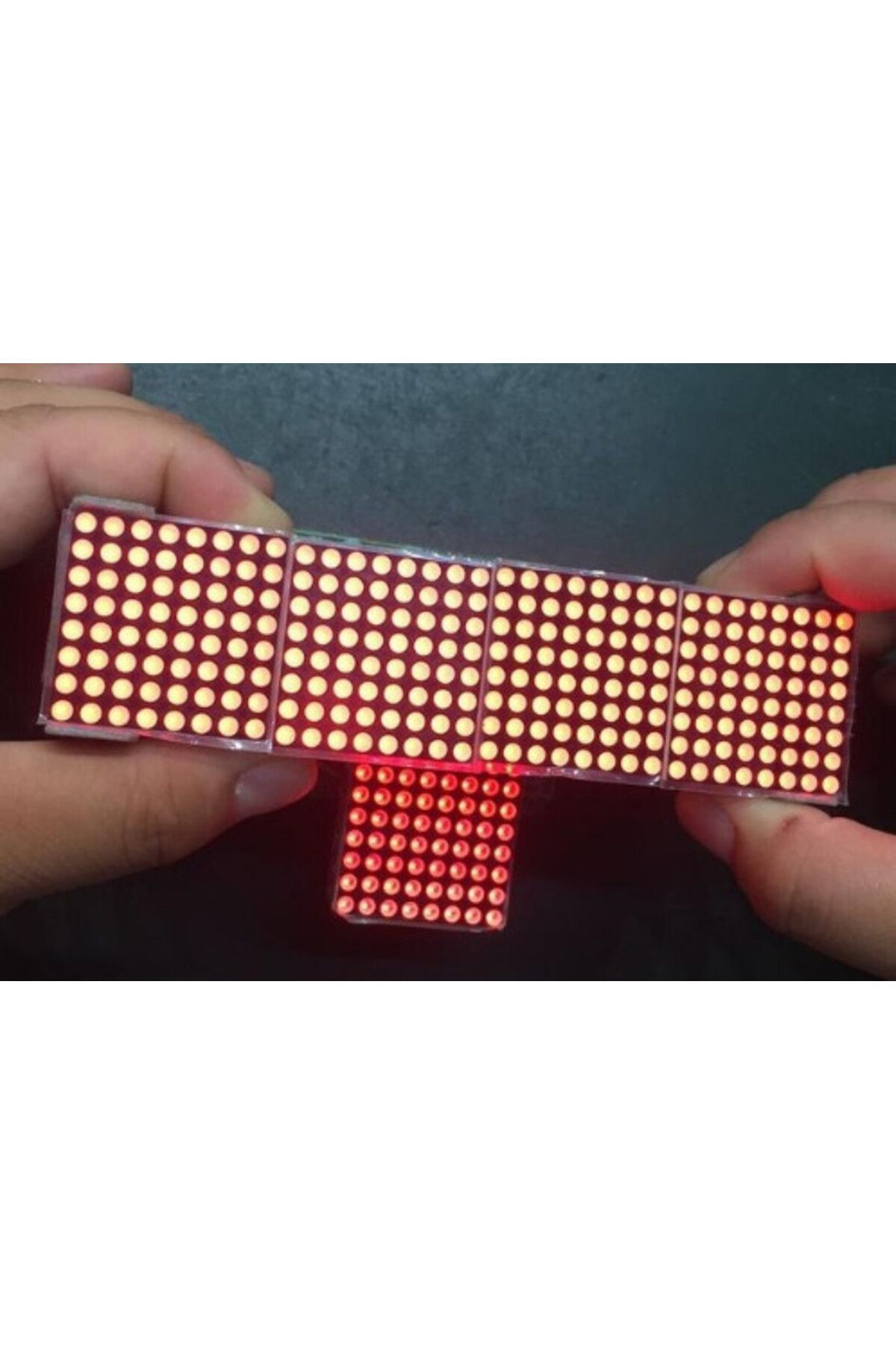 Choice-Green Max7219 Dot Matrix Module Microcontroller Module 4 In One Display 4