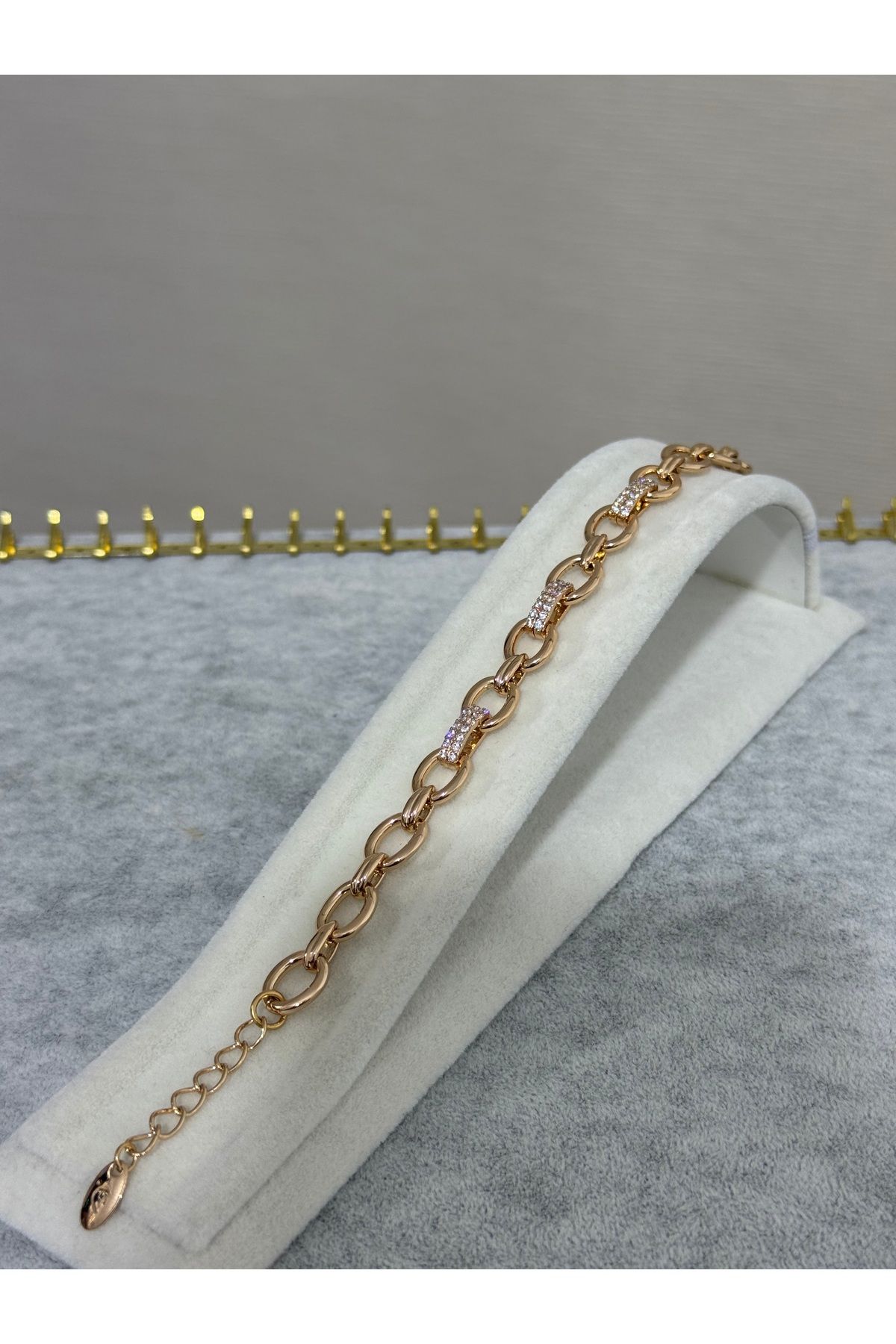 XUPING JEWELRY 316L zirkon taşlı çelik bileklik paslanmaz kararmaz