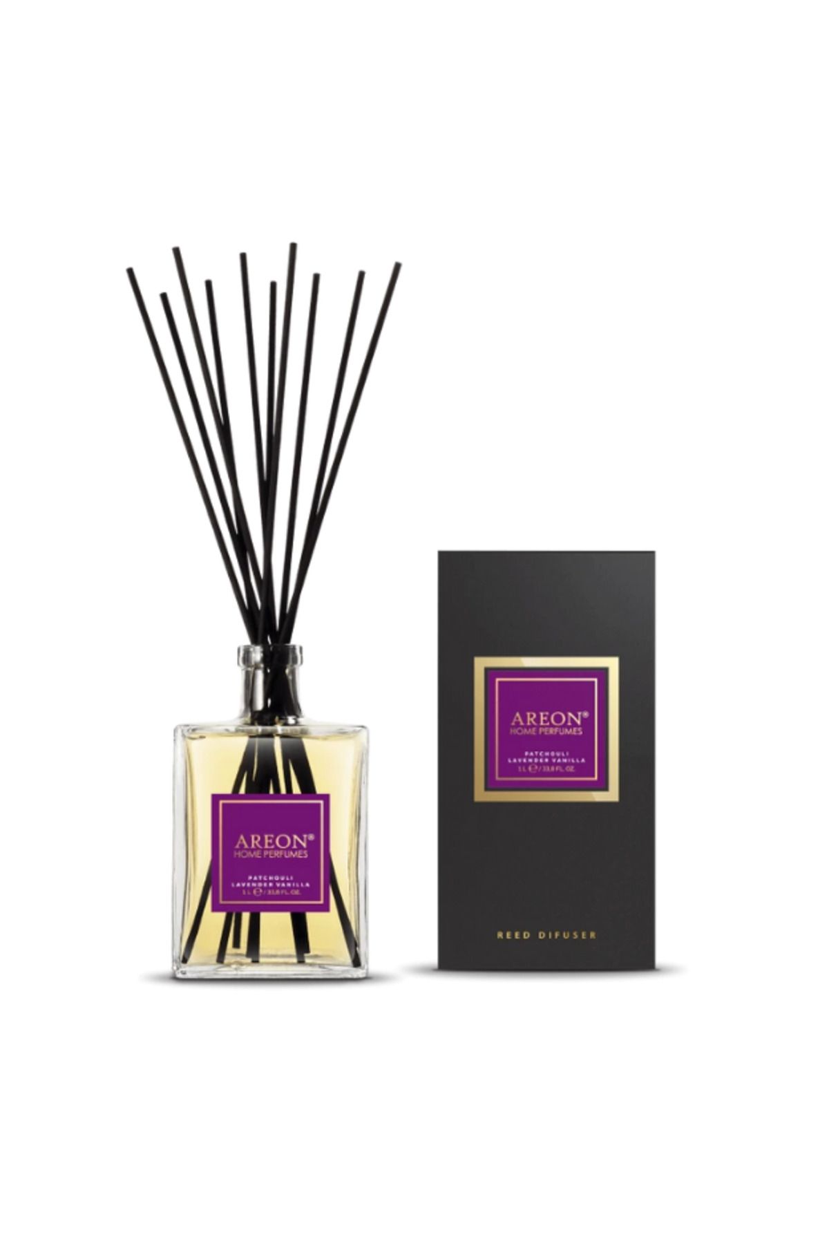 Areon Premium Patchouli Lavender Vanilla 1000 Ml Bambu Çubuklu Oda Kokusu