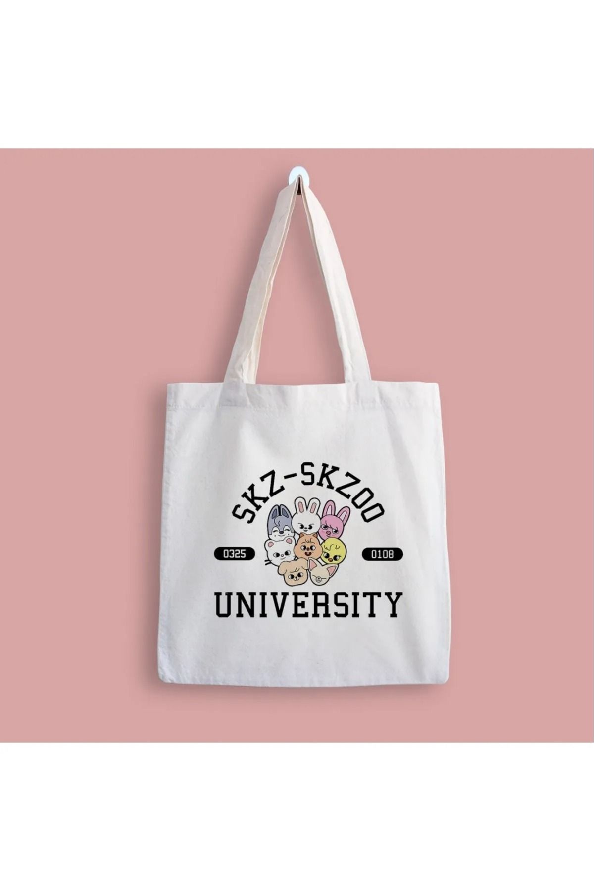 KİDOL StrayKids Bez Çanta- SKZOO UNIVERSTY