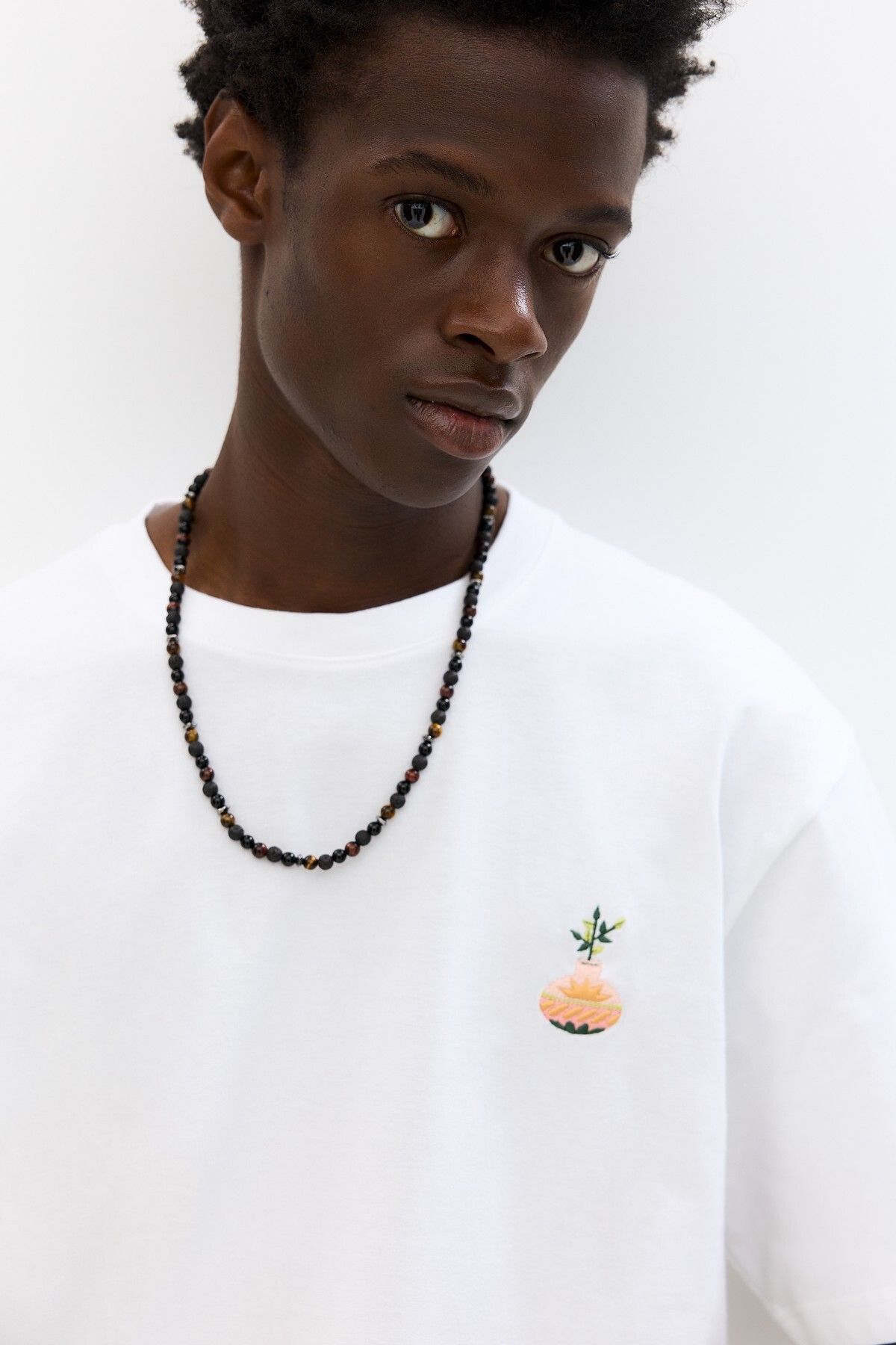 Pull & Bear Vazolu işlemeli tişört - Fiyatı, Yorumları