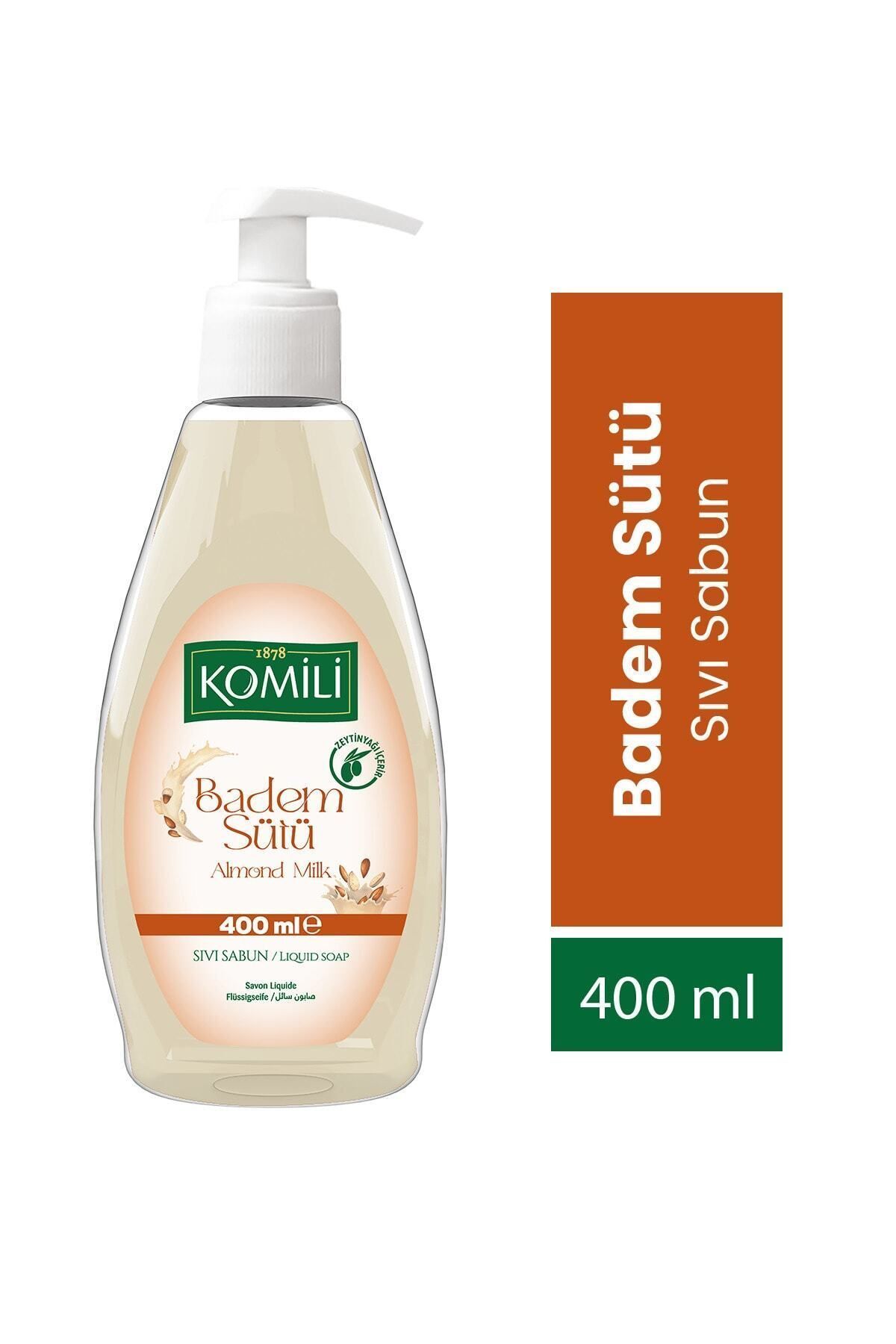 Komili Badem Sütlü Sıvı Sabun 400 ml