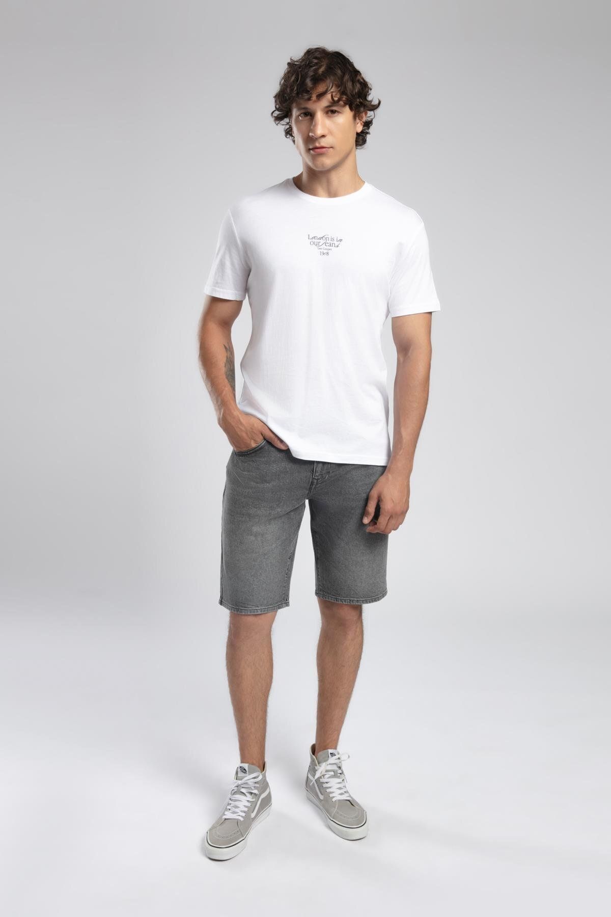 Lee Cooper Elyo 6 Erkek Jean Şort