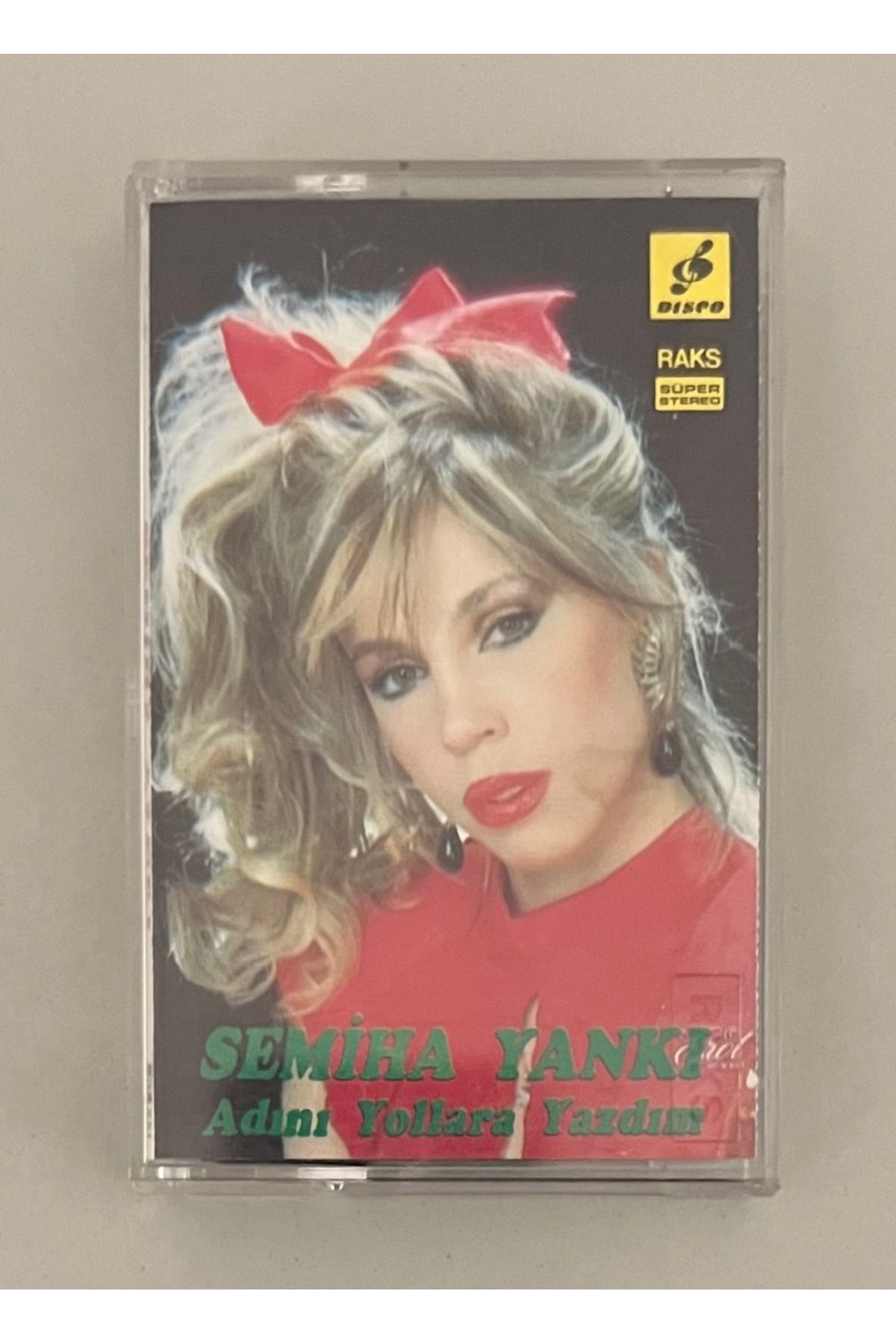 Plakevi İzmir Semiha Yankı Adını Yollara Yazdım Kaset (Orjnal Dönem Kağıt Baskı Kaset)