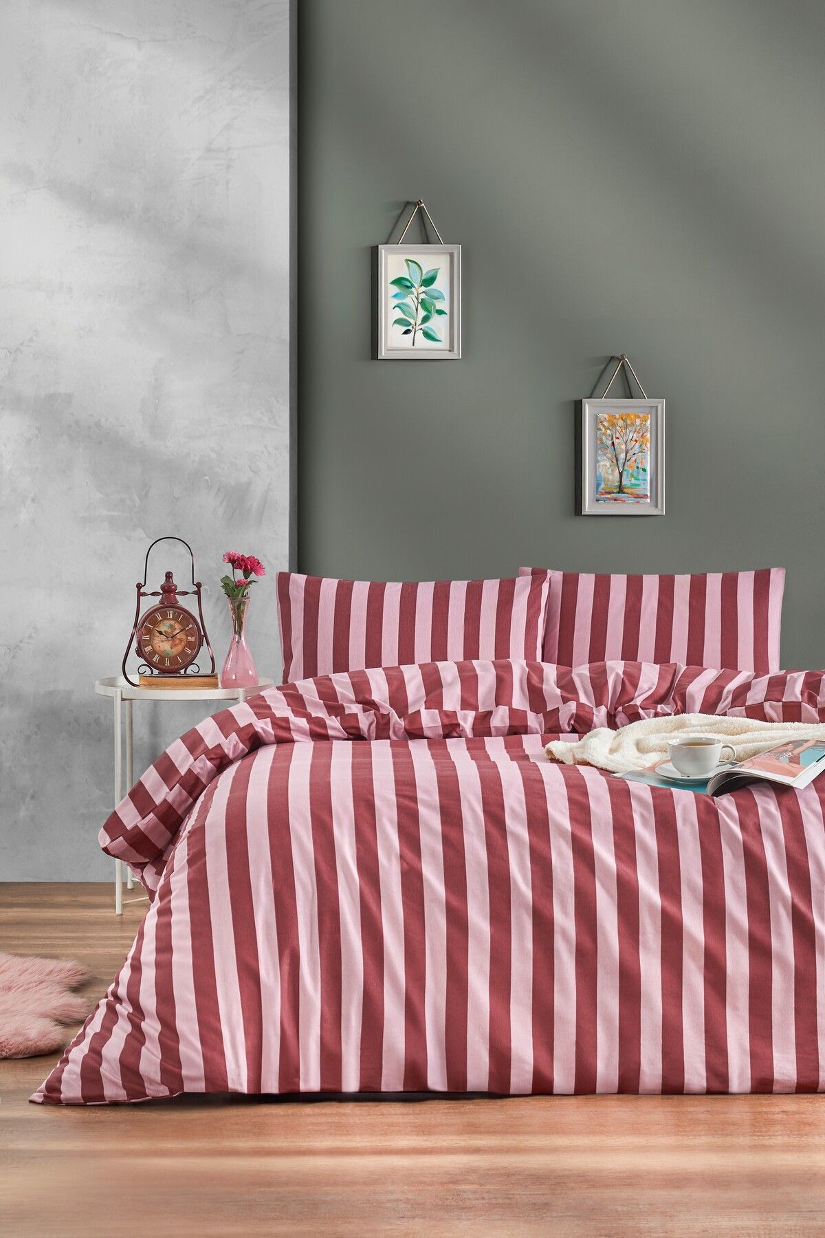 Tabu Home Ranforce Çift Kişilik Nevresim Seti