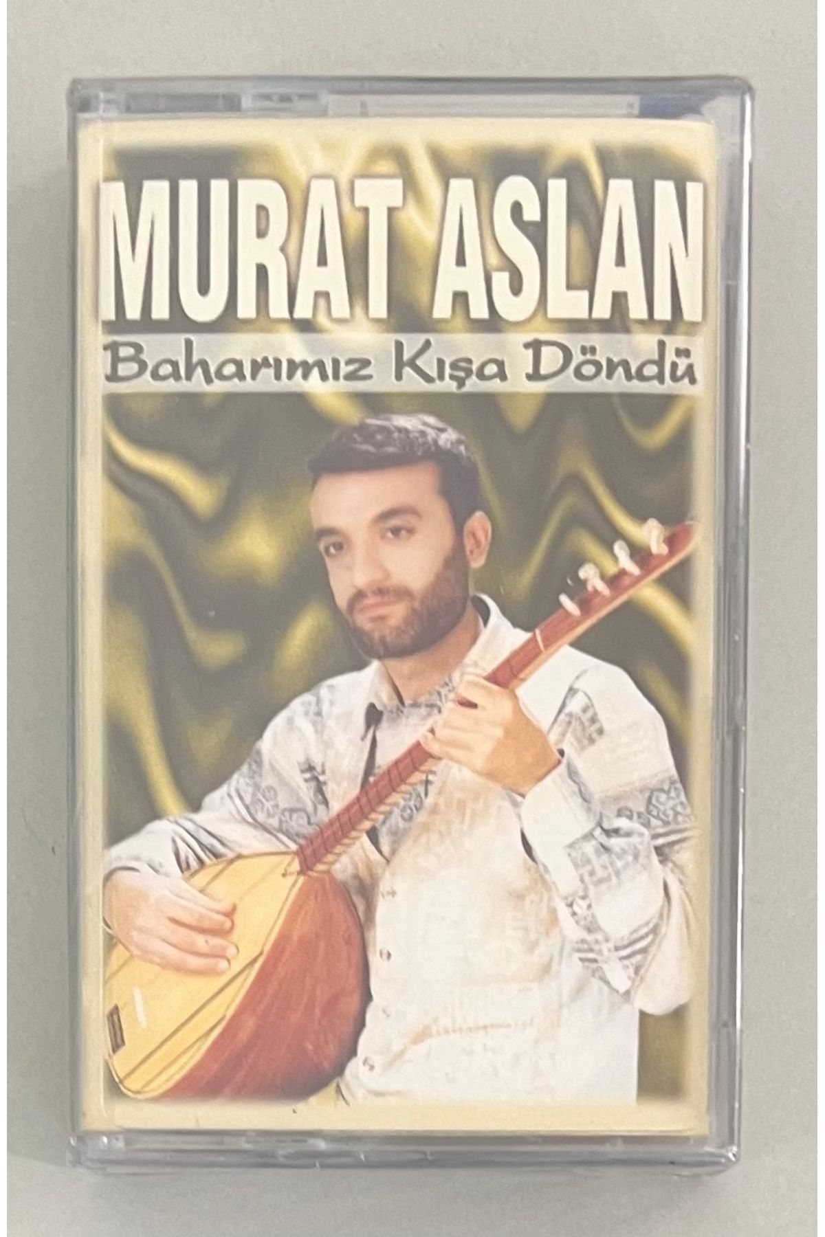 Plakevi İzmir Murat Aslan Baharımız Kışa Döndü Kaset (Jelatininde Sıfır Orjnal Dönem Baskı Kaset)