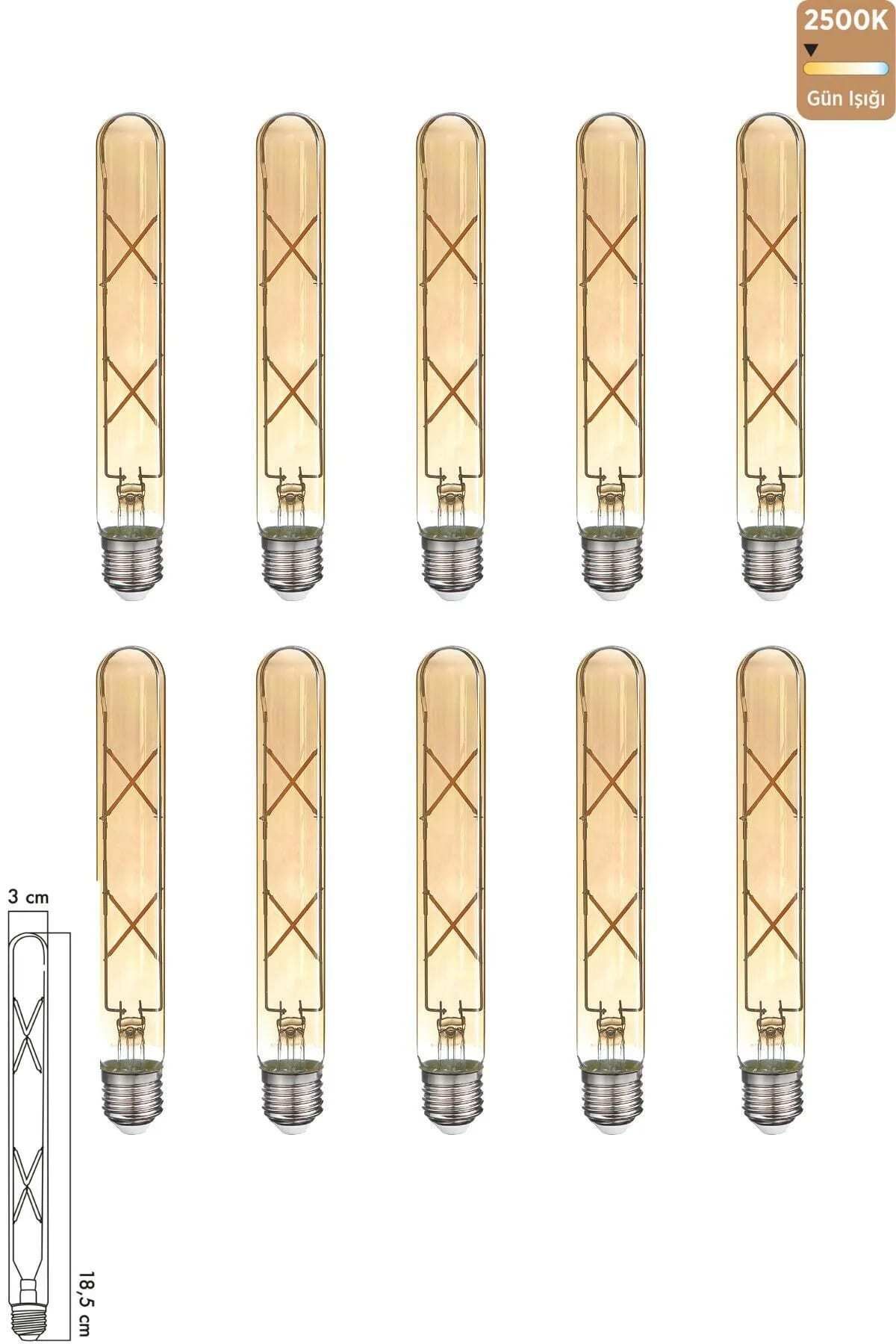 Heka Rustik Led Ampul E27 4W 2500K Gün Işığı ERD-32