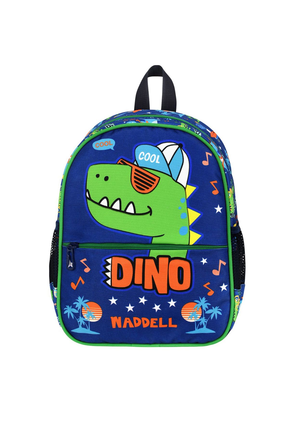 KAFF Mavi Dinozor Desenli Okul Öncesi Erkek Çocuk Anaokulu Sırt Çantası - 24113