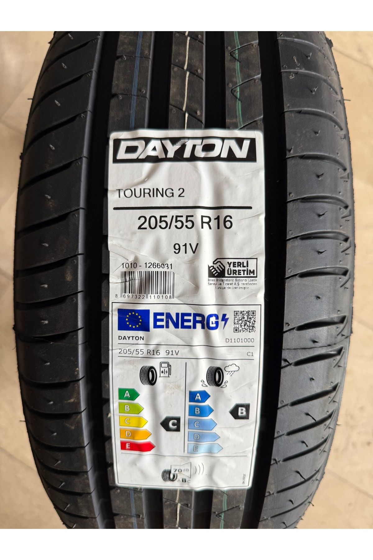 Dayton / 205/55R16 (TOURİNG 2) 2025 YAZ LASTİĞİ