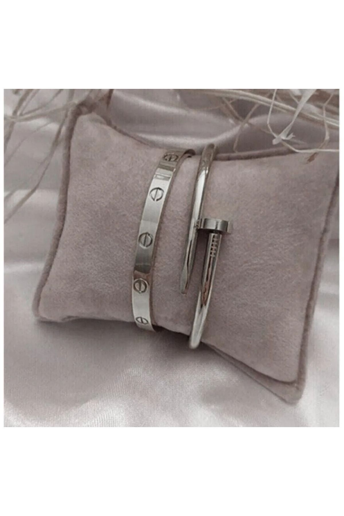 JEWELRY Gümüş Çivi Set 2 Li