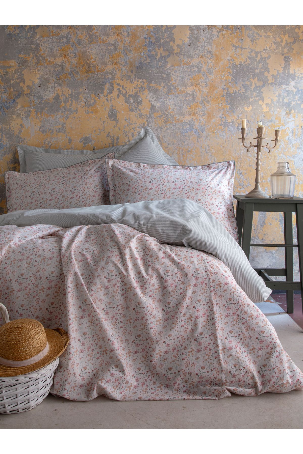 BED LİNE SENSES MİRACLE NEVRESİM TAKIMI BLUSH ÇİFT KİŞİLİK