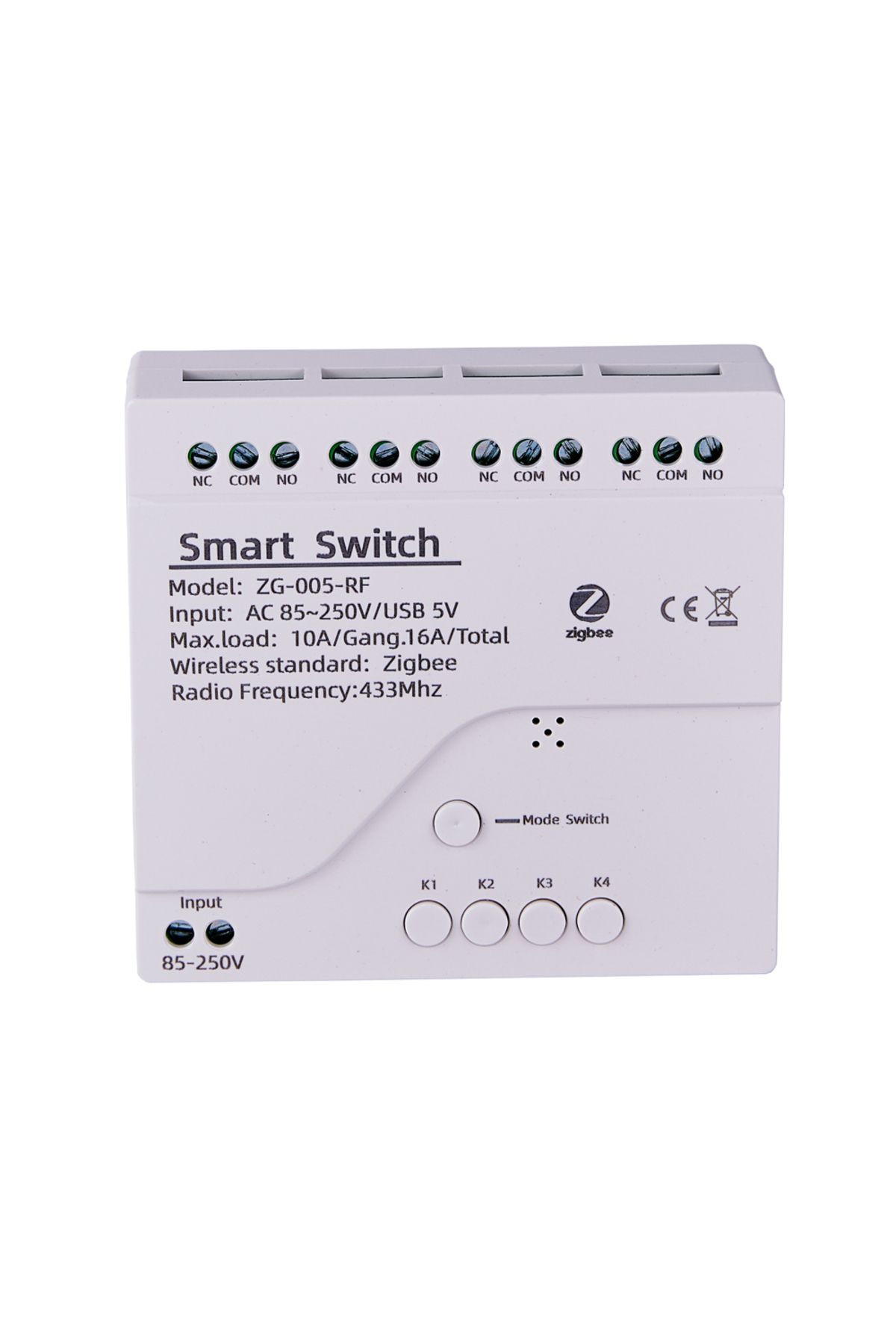 Choice-Ac85-250v 4ch Zigbee Tuya Smart Home Relay Module 85-250v Relay Ac Dc 7-32v 85-250v Works Alexa Goog 7