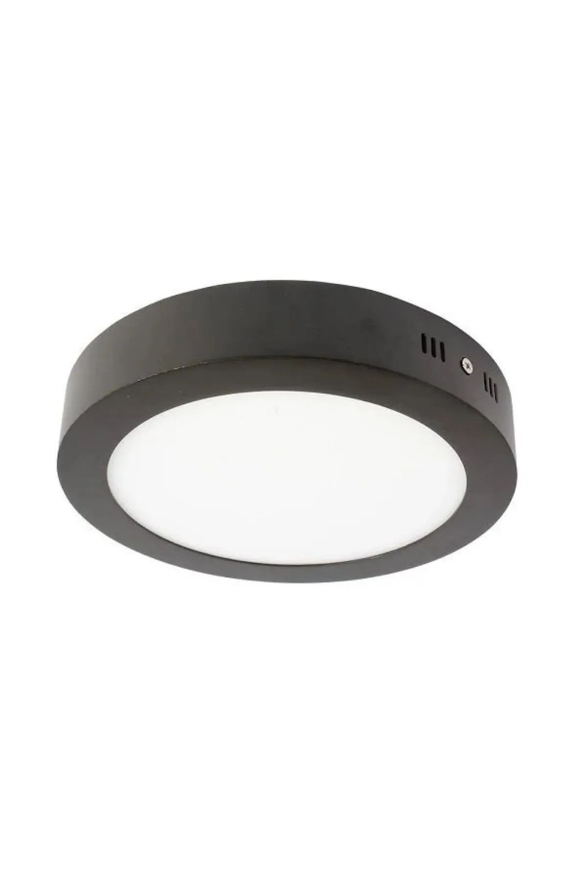 Cata CT-5235 18W Panel LED Armatür Siyah Yulvarlak Sıva Üstü Metal Kasa Sıcak Beyaz 3200K