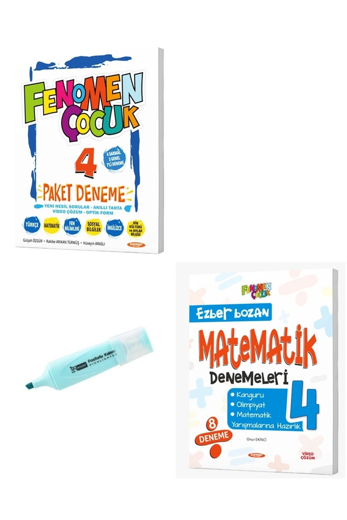 Fenomen Yayıncılık 4.Sınıf Matematik Denemesi ve Paket Deneme