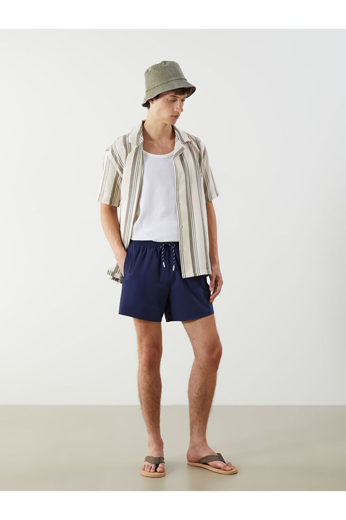 LC Waikiki Yeni Sezon Kisa Boy Basic Erkek Deniz Sortu