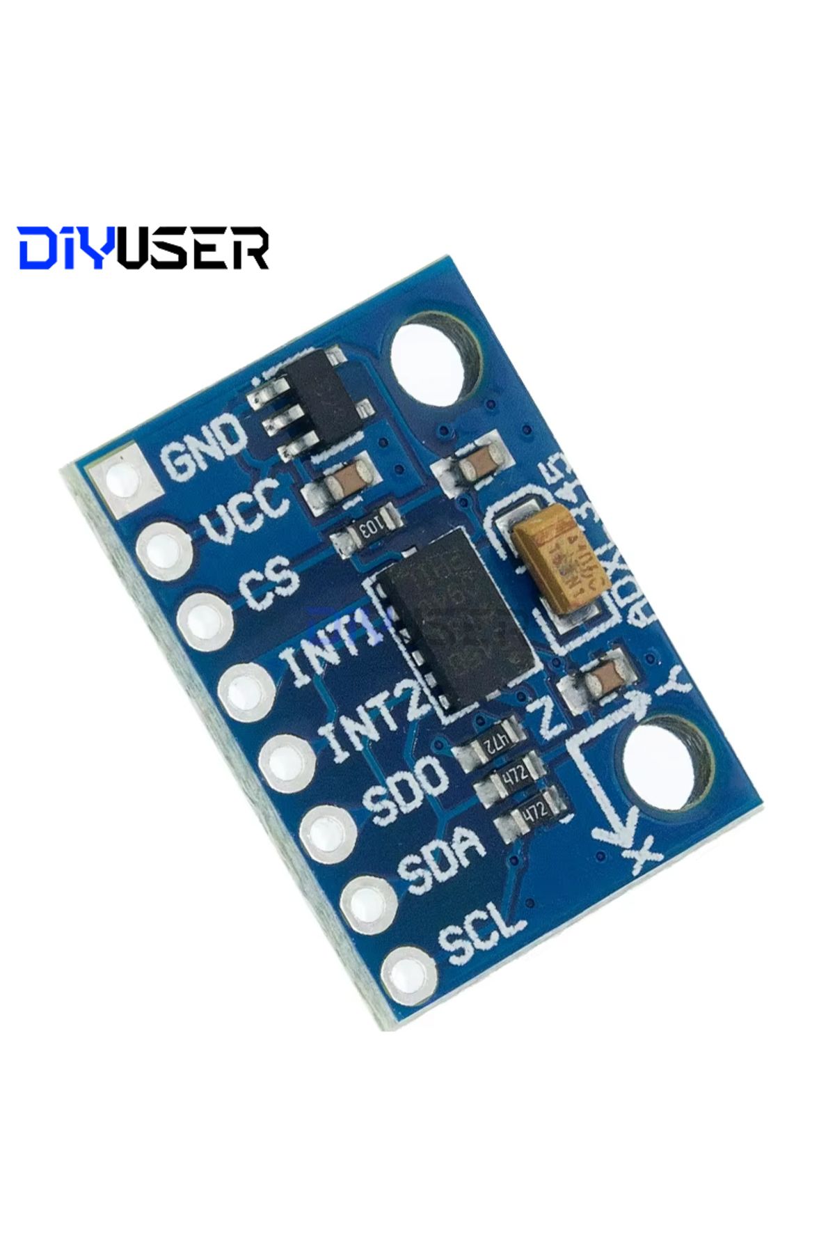 Choice-DIYUSER GY-291 ADXL345 digital three-axis acceleration of gravity tilt module IIC/SPI transmissio... 3