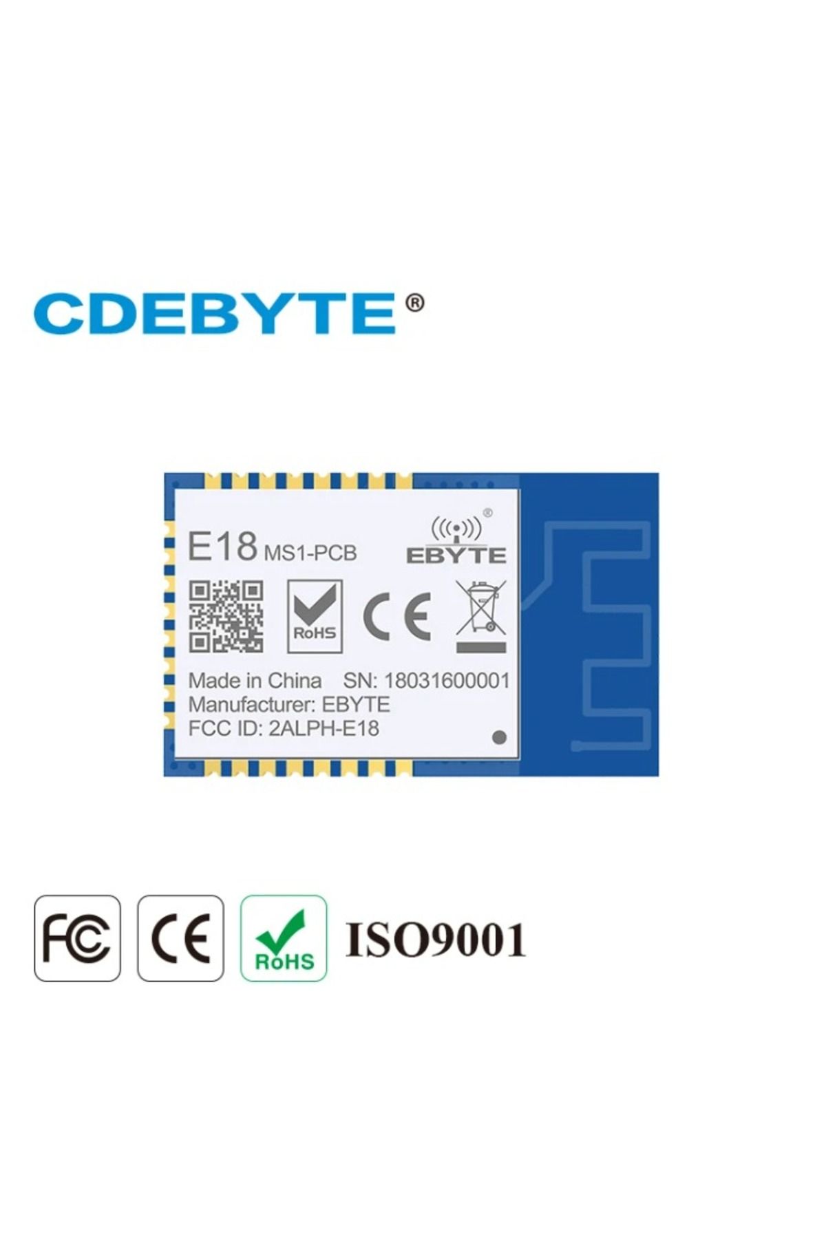 Choice-E18-MS1-PCB CC2530 ZigBee Module 8051 MCU 2.4GHz IO Ad Hoc Mesh Network Router Terminal Coordinat... 7