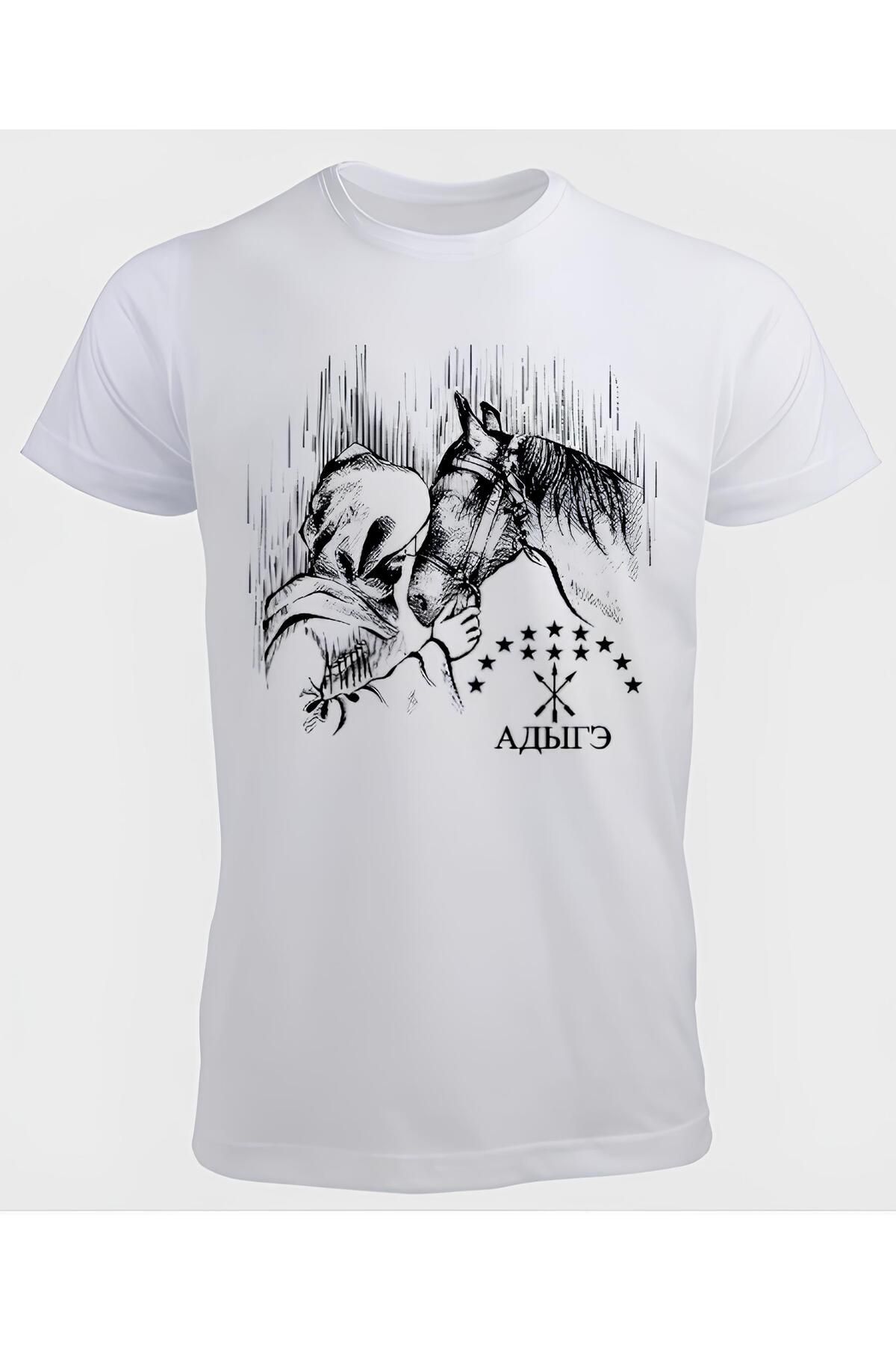 Butik Abrek Baskılı Erkek T shirt
