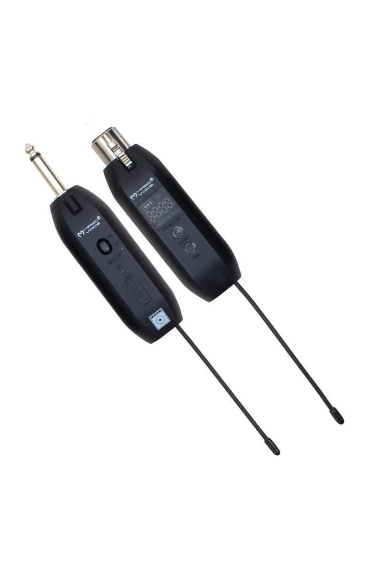 MagicVoice Mv-19593 UHF Kablosuz Mikrofon Ve Amfi Aksesuar Set