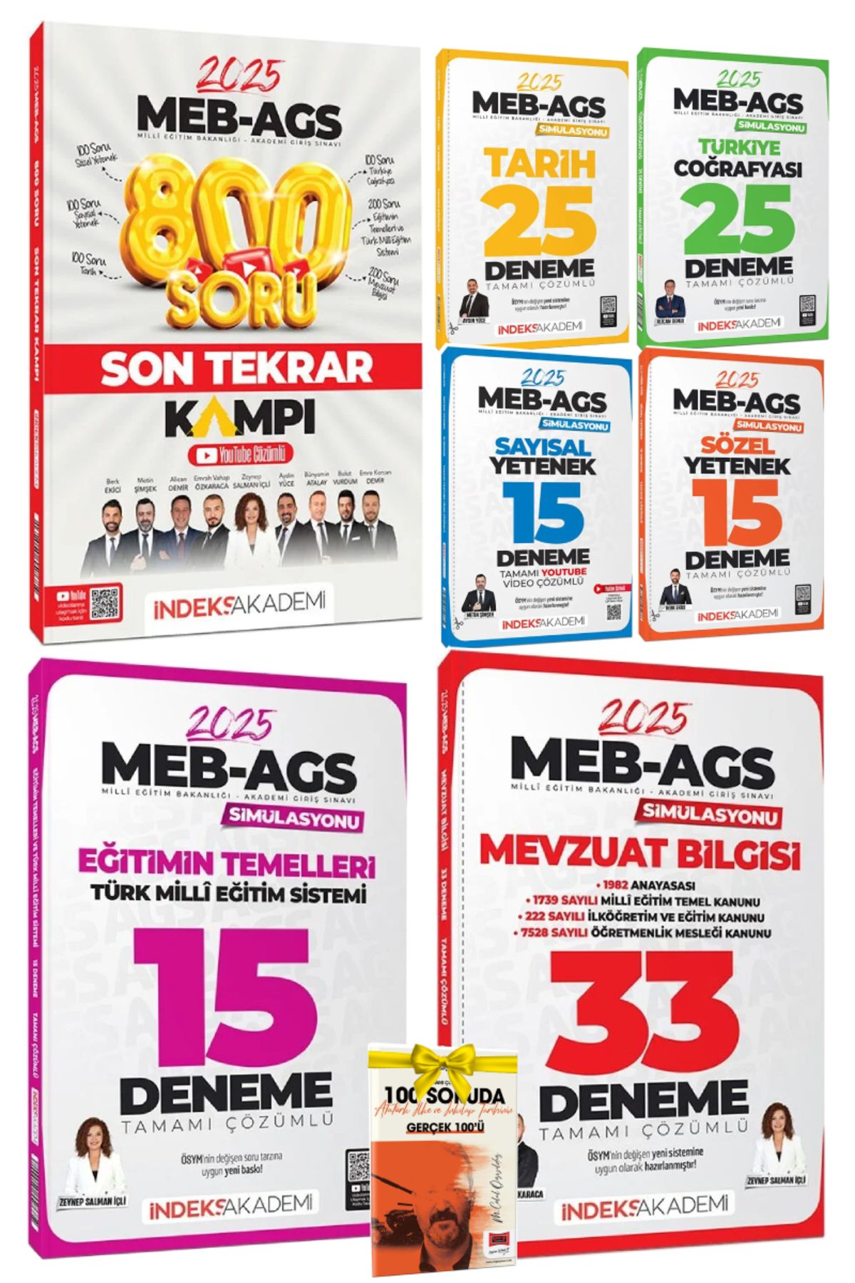 İndeks Akademi 2025 İndeks Akademi MEB AGS Son Tekrar Kampı Tüm Dersler+AGS Tüm Dersler Deneme Seti+Hediye