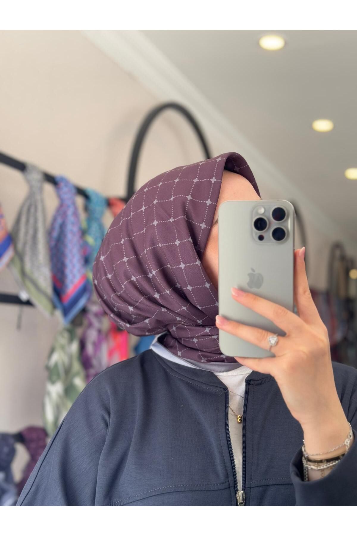 MONOOR YONCA DESEN SOFT EŞARP
