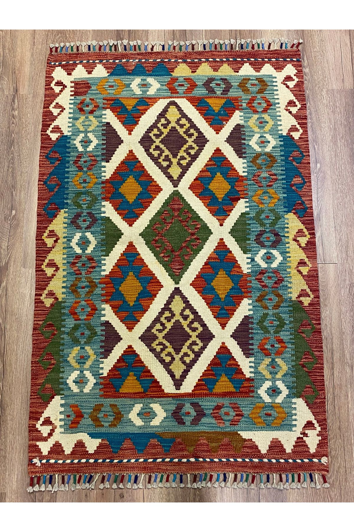fethiyehalıkilim El Dokuma Afgan kilim –%100 Yün %100 El Dokuma Naturel Dekoratif kilim El İşi Özgün Tasarım