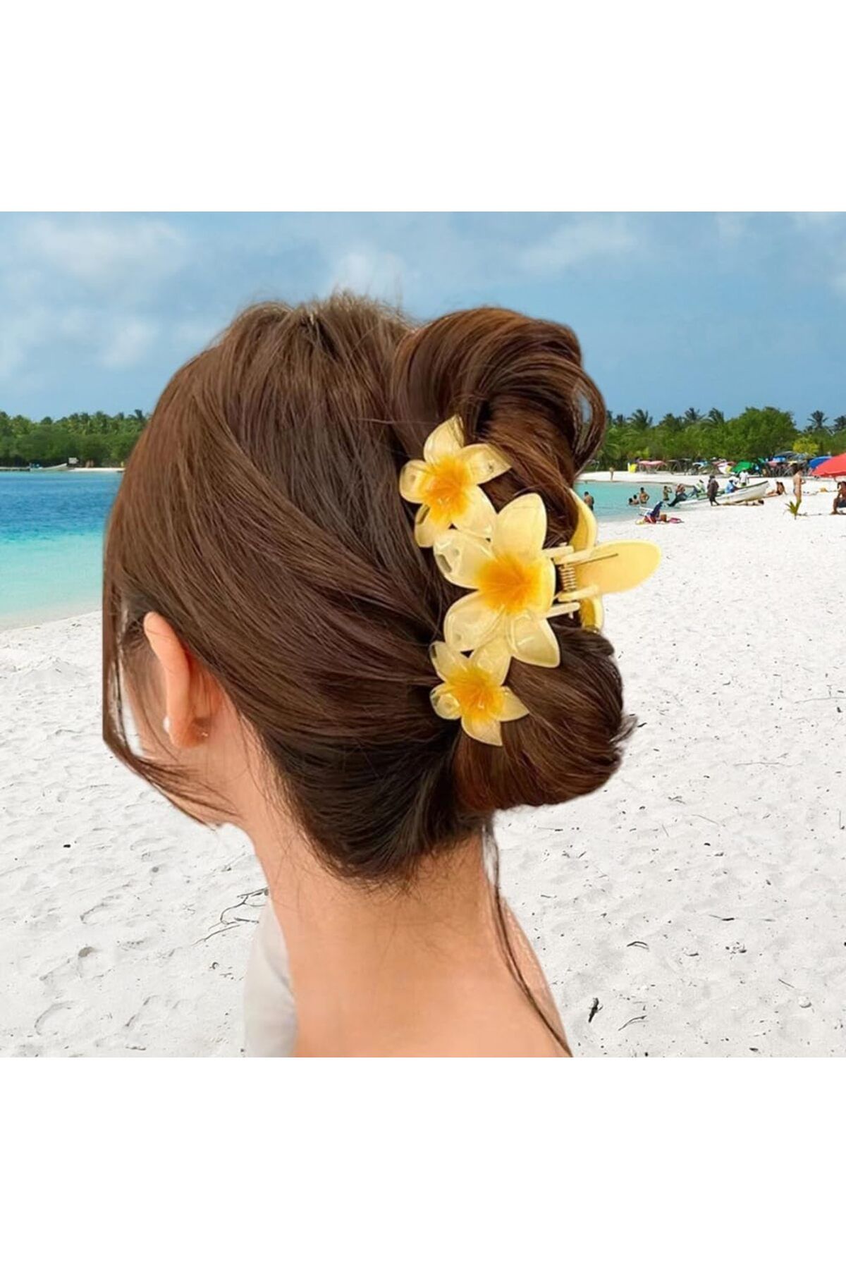 Vitastyle ÜÇ ÇİÇEK FİGÜRLÜ MANDAL TOKA