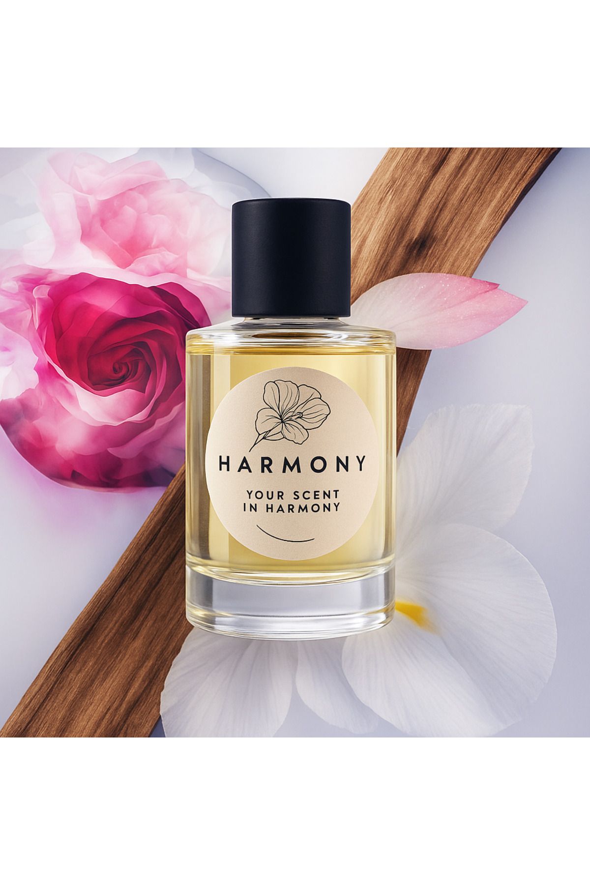 Harmony - Irise Rose Kadın Parfüm | Lancom - Belle Rose | Kalıcı | Yüksek Esans | EDP | 50 ml