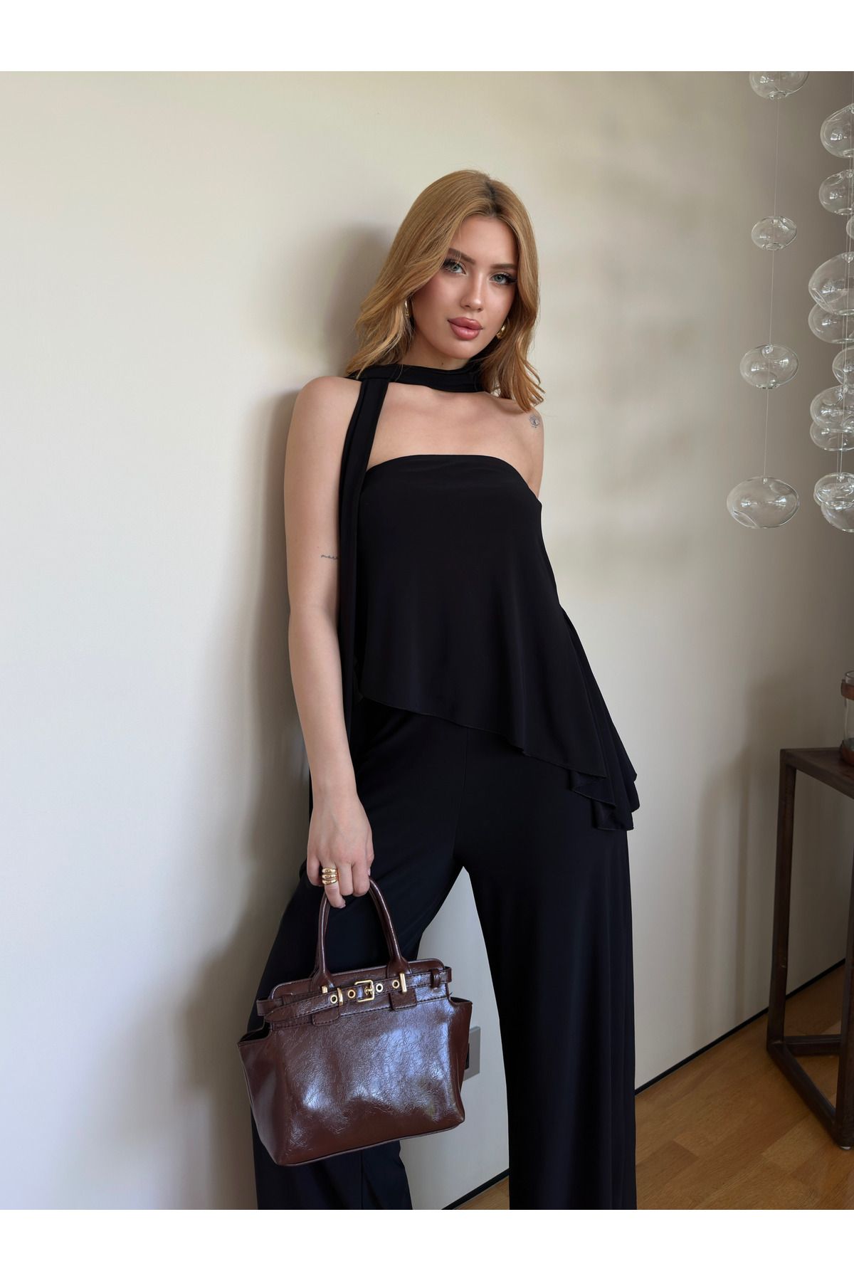 Angel Mia Nicole Takım Siyah