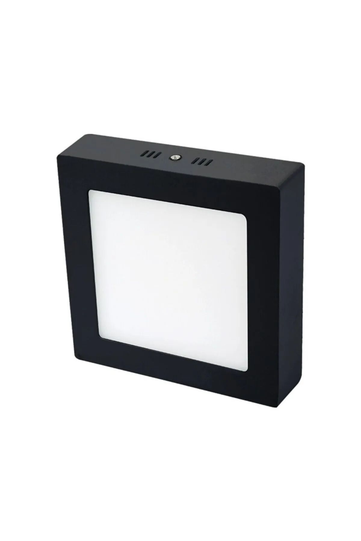 Cata CT-5235 18W Panel LED Armatür Siyah Yuvarlak Sıva Üstü Metal Kasa Sıcak Beyaz 3200K