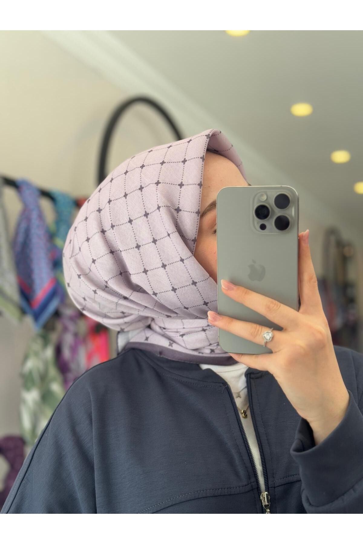 MONOOR YONCA DESEN SOFT EŞARP