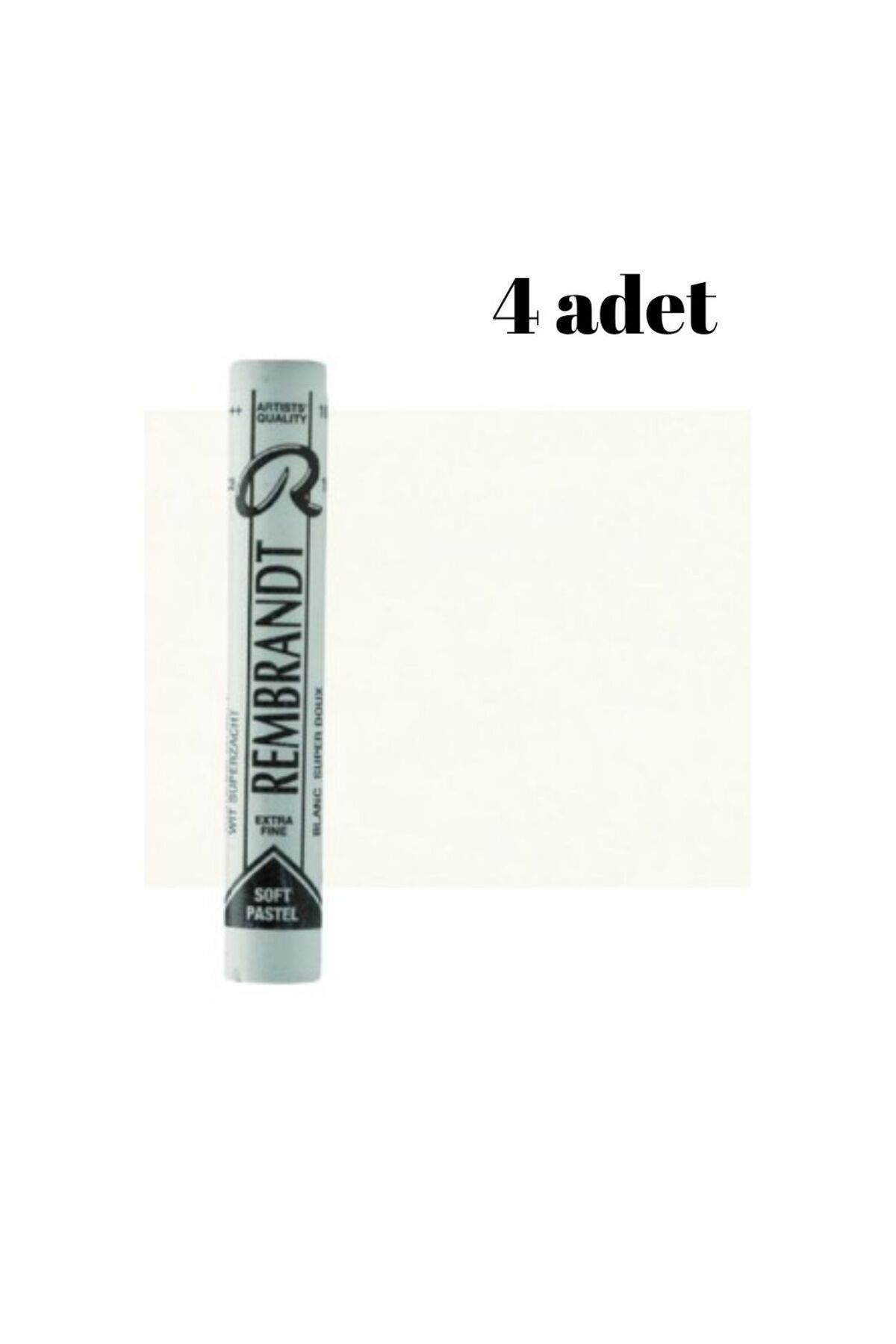 Rembrandt Soft Pastel Boya 700.5 White 4 Adet