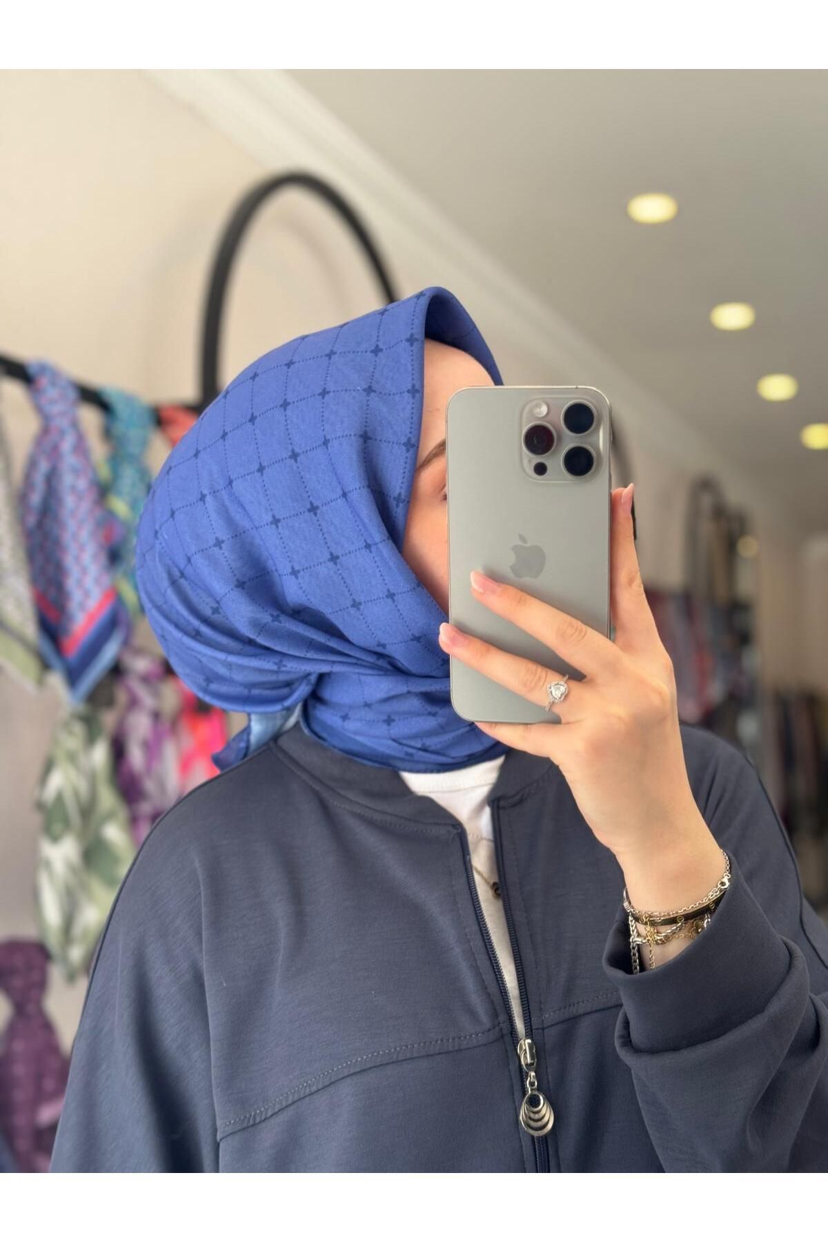 MONOOR YONCA DESEN SOFT EŞARP