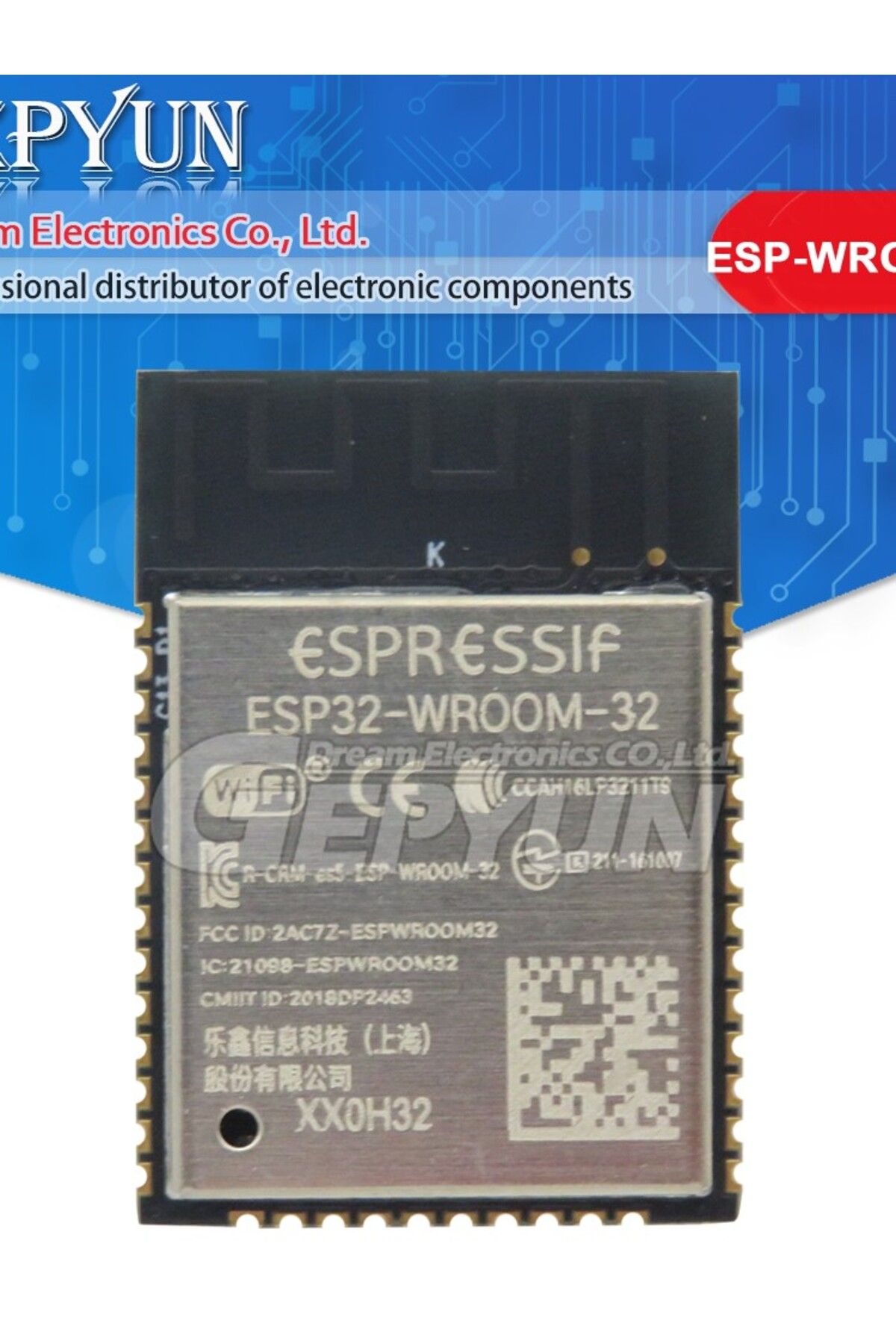 Choice-ESP-WROOM-32 ESP-WROOM-32D ESP32 ESP-32 Bluetooth and WIFI Dual Core CPU with Low Power Consumpti... 4