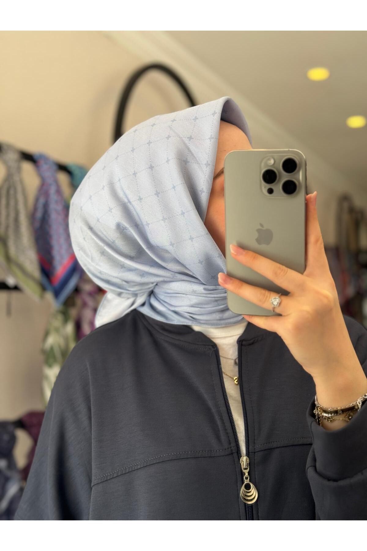 MONOOR YONCA DESEN SOFT EŞARP