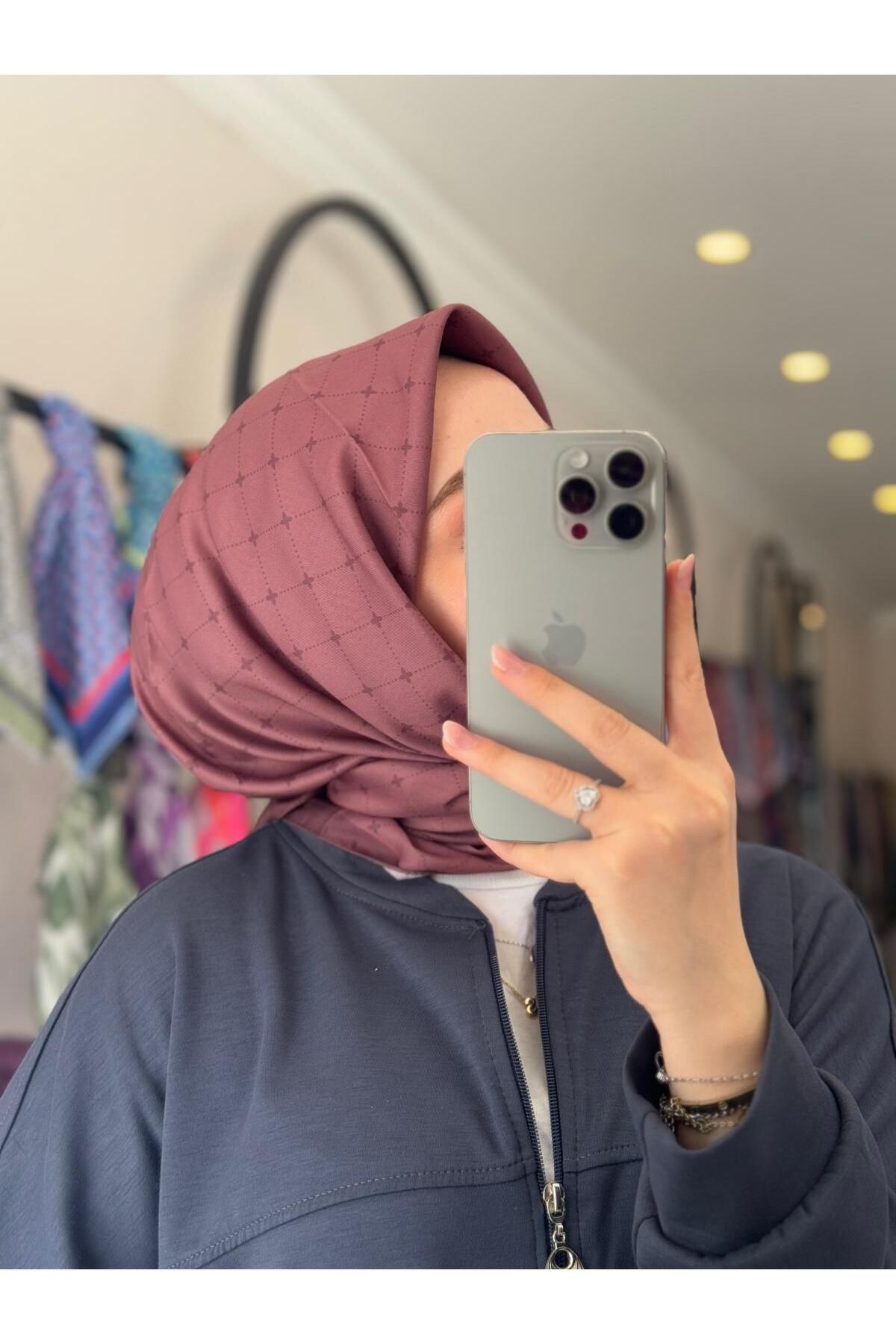 MONOOR YONCA DESEN SOFT EŞARP