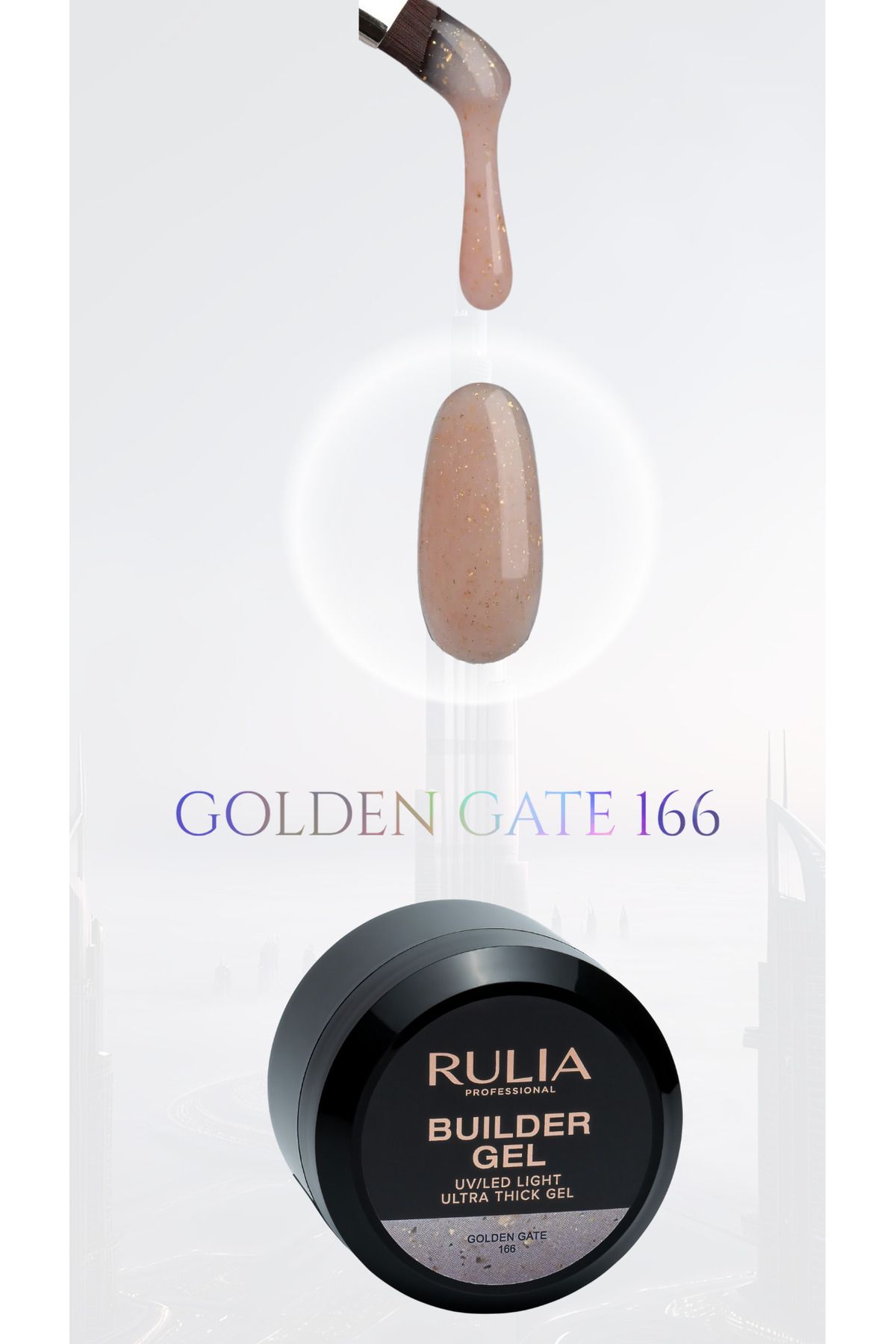 Rulia Professional Rulia Builder Gel Golden Gate 166 50 ml