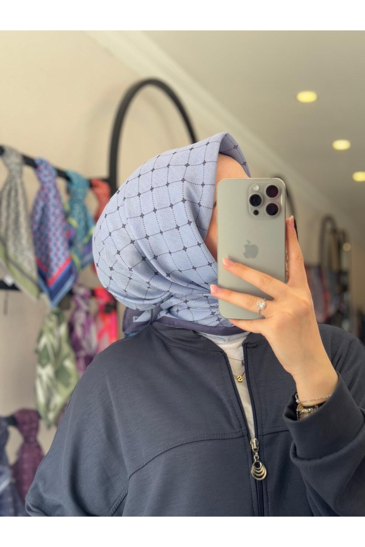 MONOOR YONCA DESEN SOFT EŞARP
